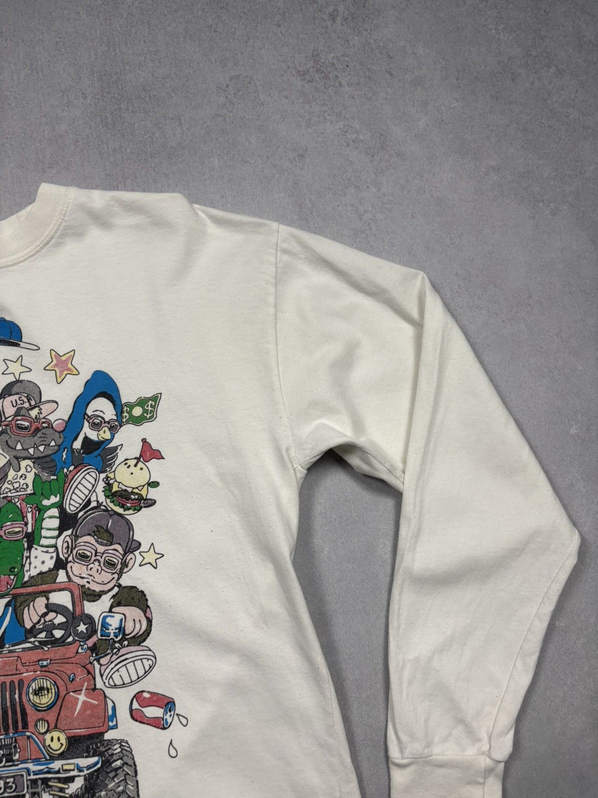 Vintage Vintage Chill Since 1993 Cartoon Graphic Long Sleeve Y2K M Size US M / EU 48-50 / 2 - 3 Thumbnail