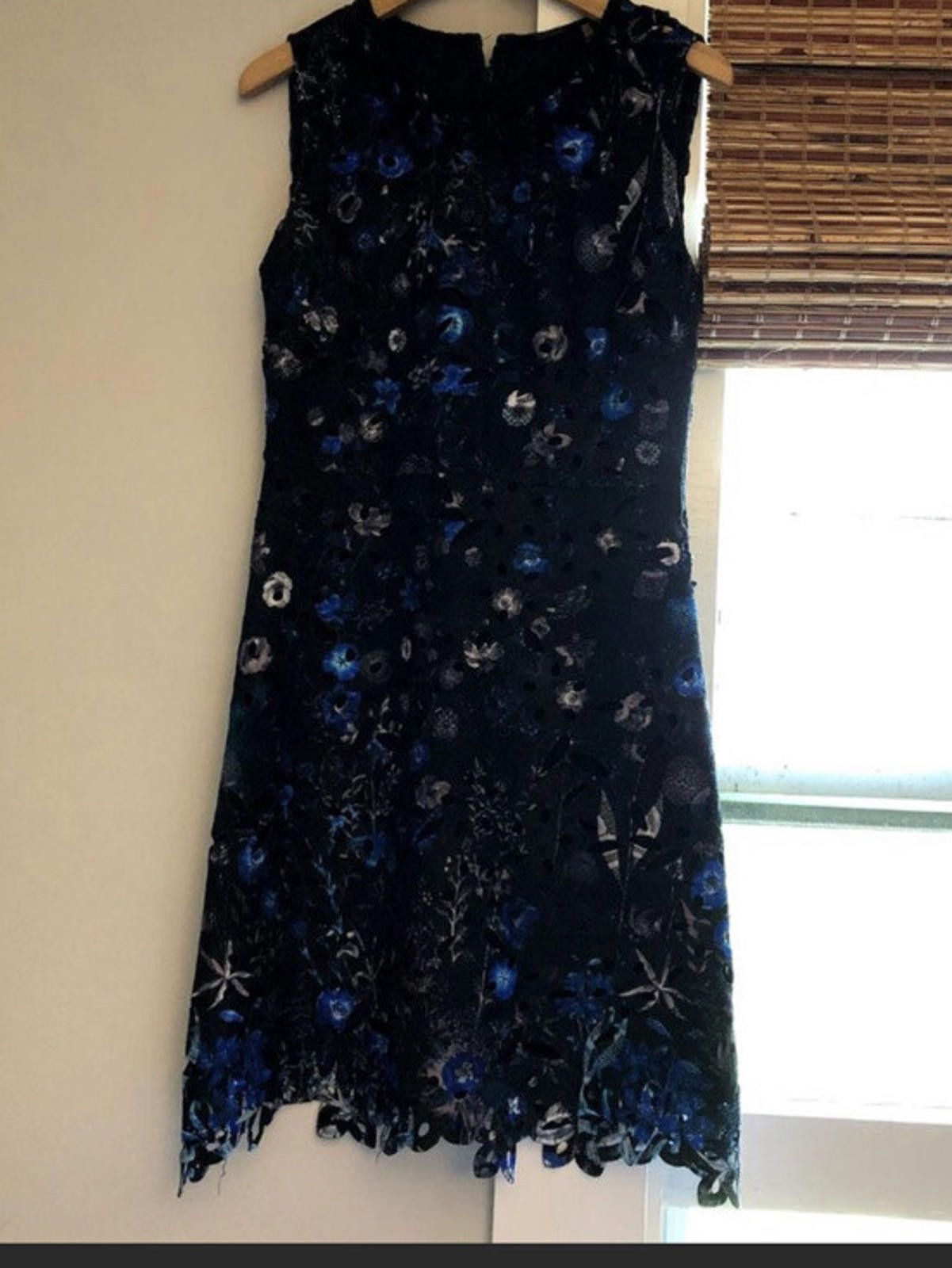 Elie Tahari Lace Printed Dress Sz 16 $498