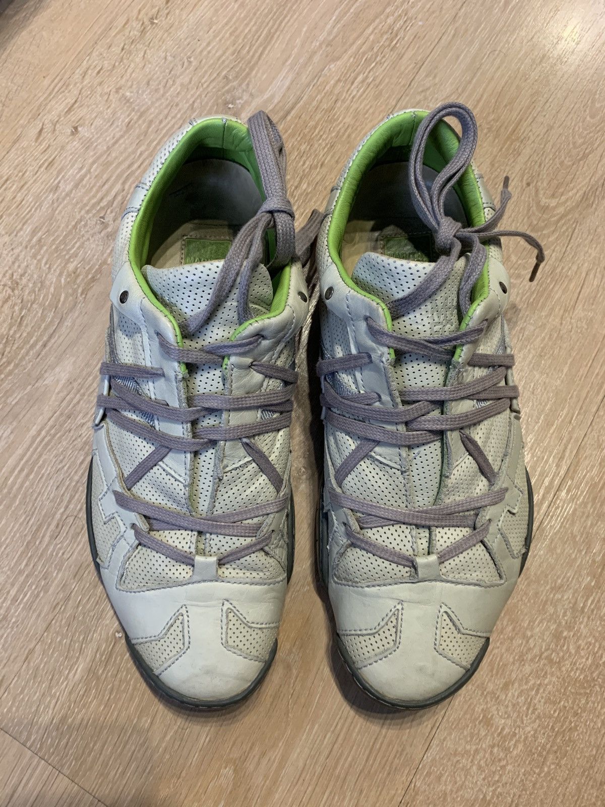 Marithé Francois Girbaud Y2K Rare Leather Sneakers