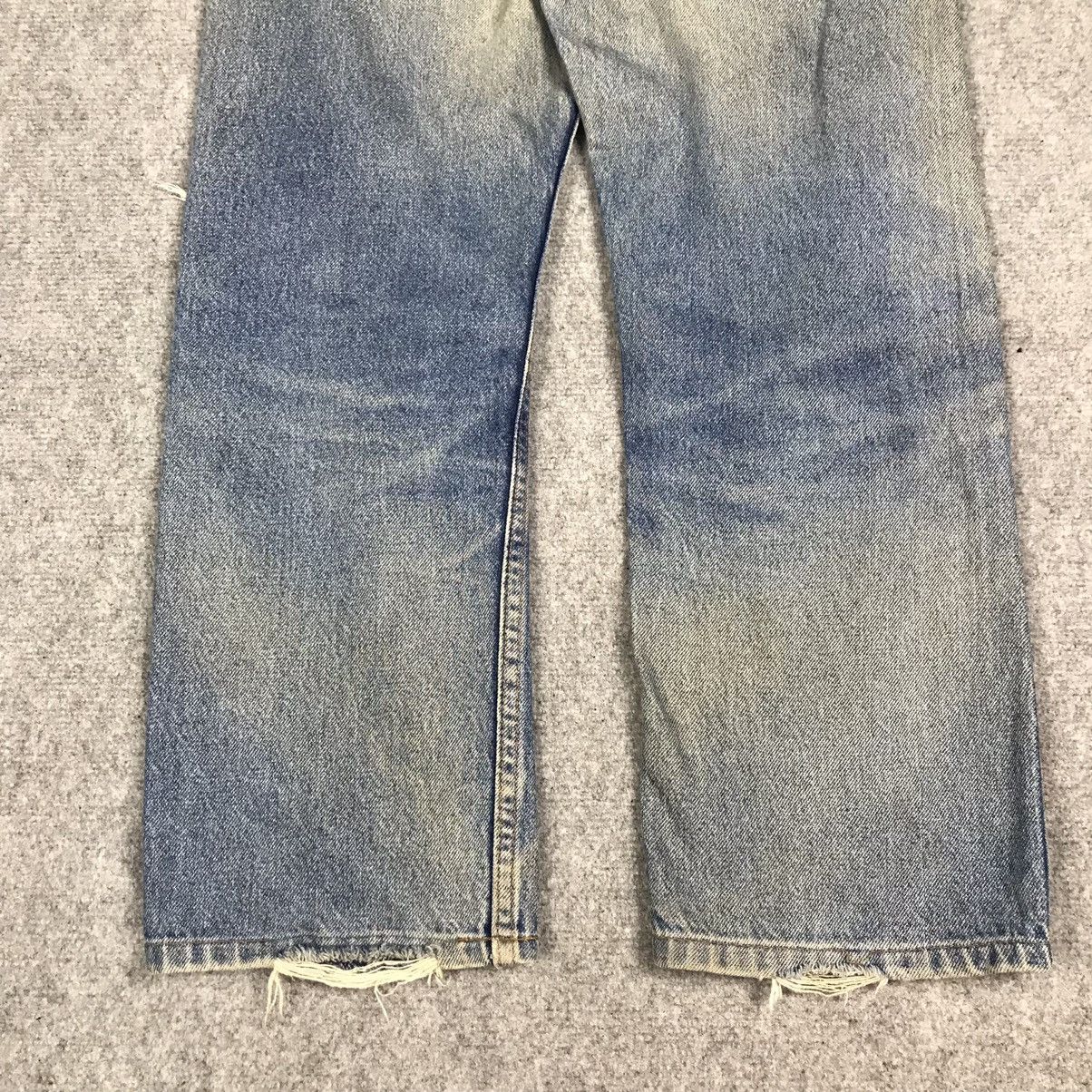Levi's Vintage Clothing Levi’s 505 Distressed Denim Jeans Pants Size US 28 / EU 44 - 8 Thumbnail