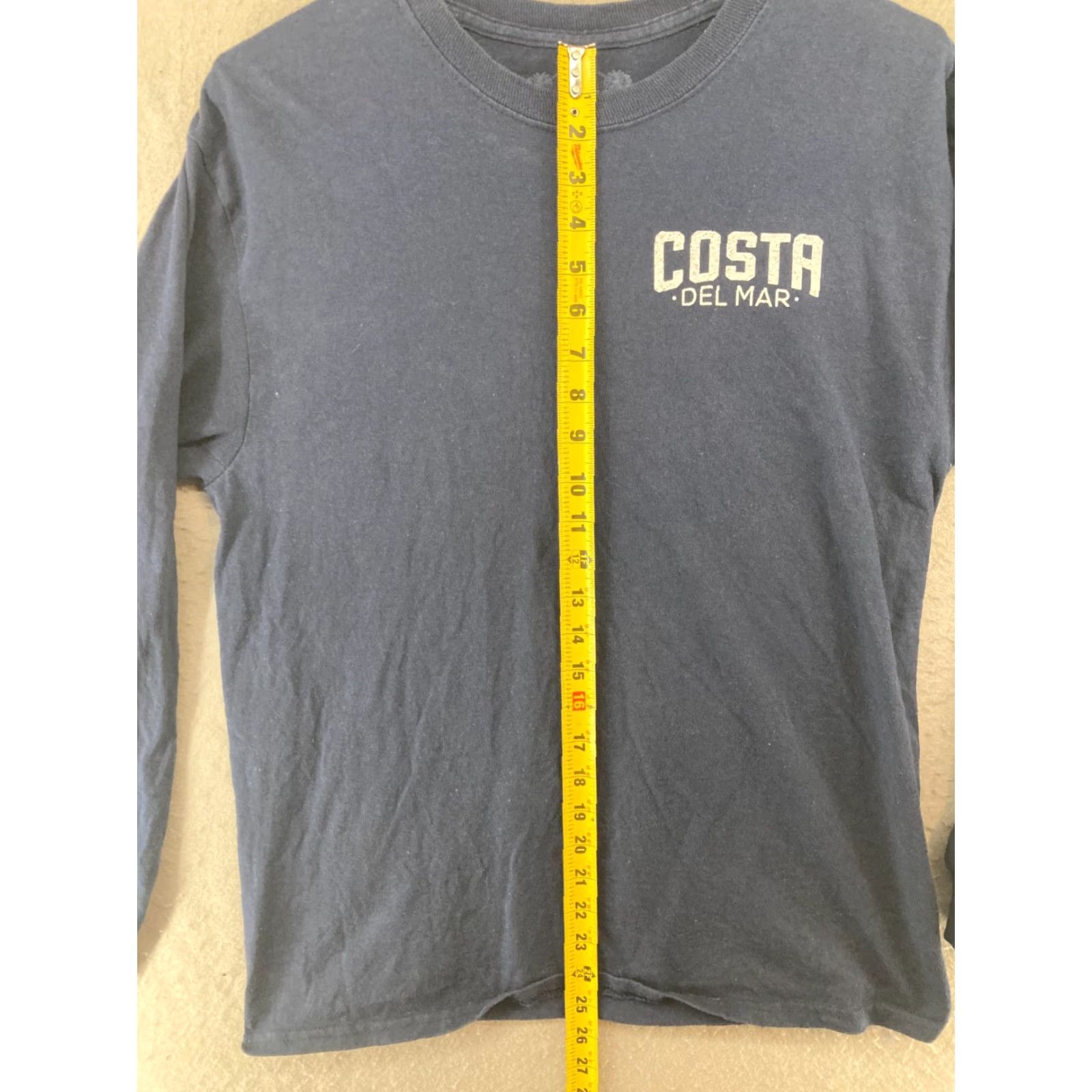 Costa Del Mar Costa Del Mar Costa Mens Long Sleeve TShirt M Blue Logo T-Shirt Men Medium Blue Costa Del Mar Logo 90s Outdoor Fish Classic Size US M / EU 48-50 / 2 - 3 Thumbnail
