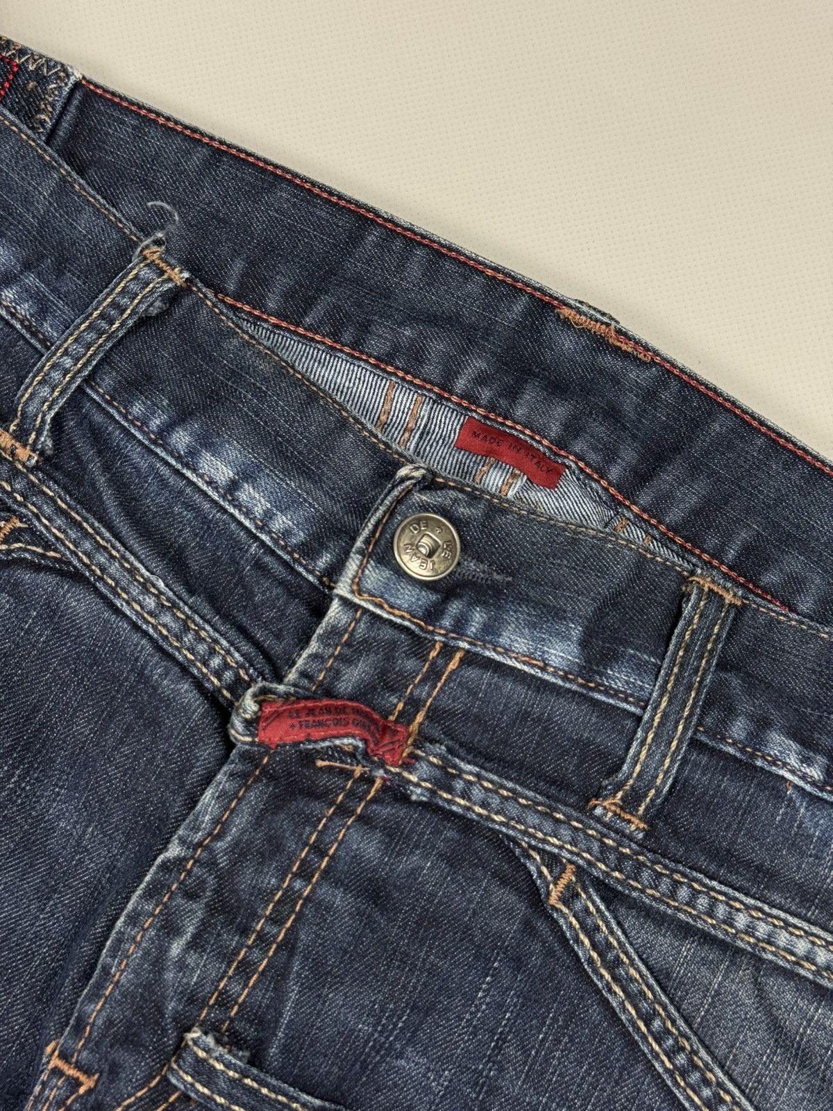 Marithe + Francois Girbaud Marithe Francois Girbaud Vintage Avant-Garde Denim Jeans Size US 32 / EU 48 - 11 Thumbnail