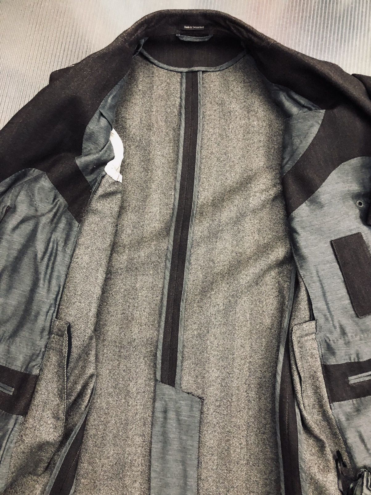 Ermenegildo Zegna Zegna 🇨🇭Duo dark brown wool cashmere Milano fit Coat 52 NWT Size US L / EU 52-54 / 3 - 6 Thumbnail
