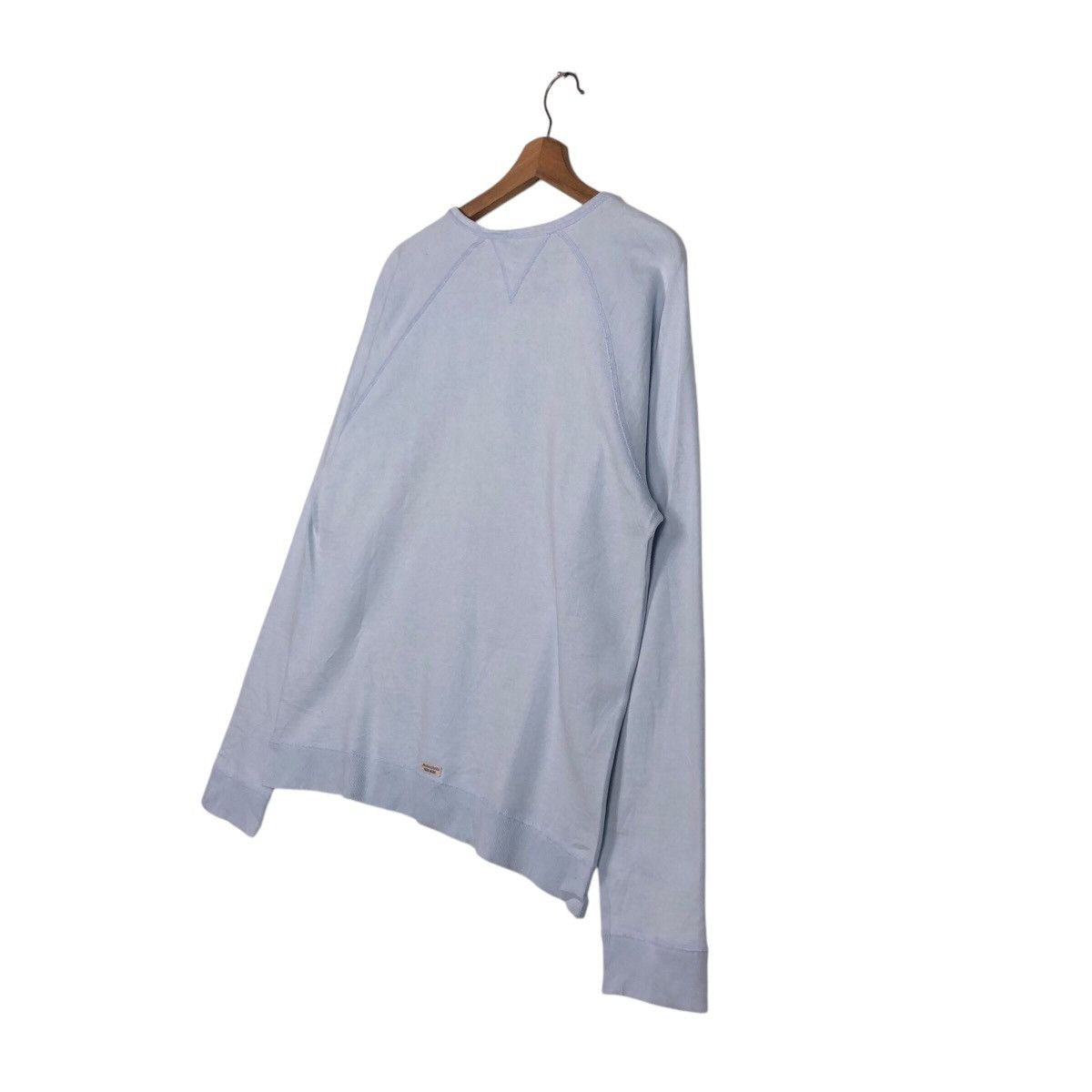 Issey Miyake 📌Baby Blue Vintage Sweatshirt Mademoiselle Non Non Big Logo Size US M / EU 48-50 / 2 - 11 Thumbnail
