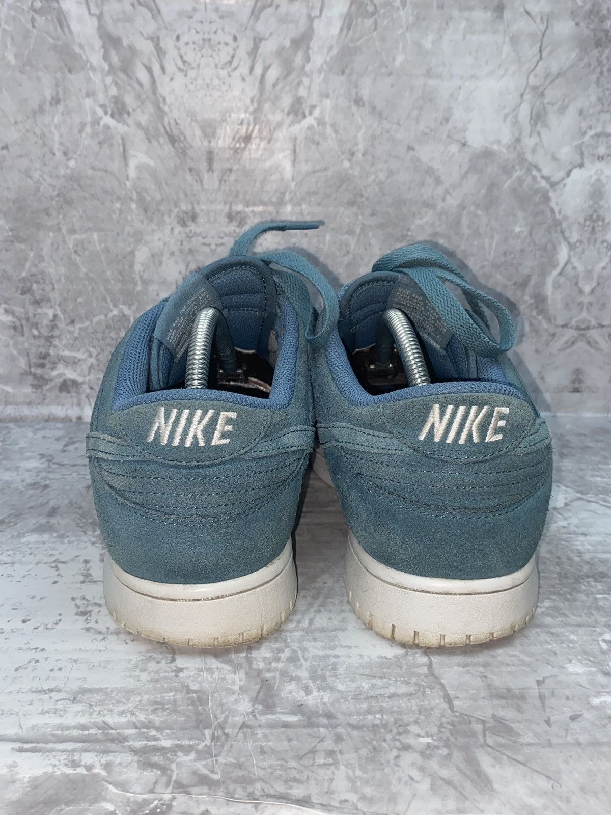Nike Nike Dunk Retro Low Smokey Blue-White Sneakers Size US 9 / EU 42 - 7 Thumbnail