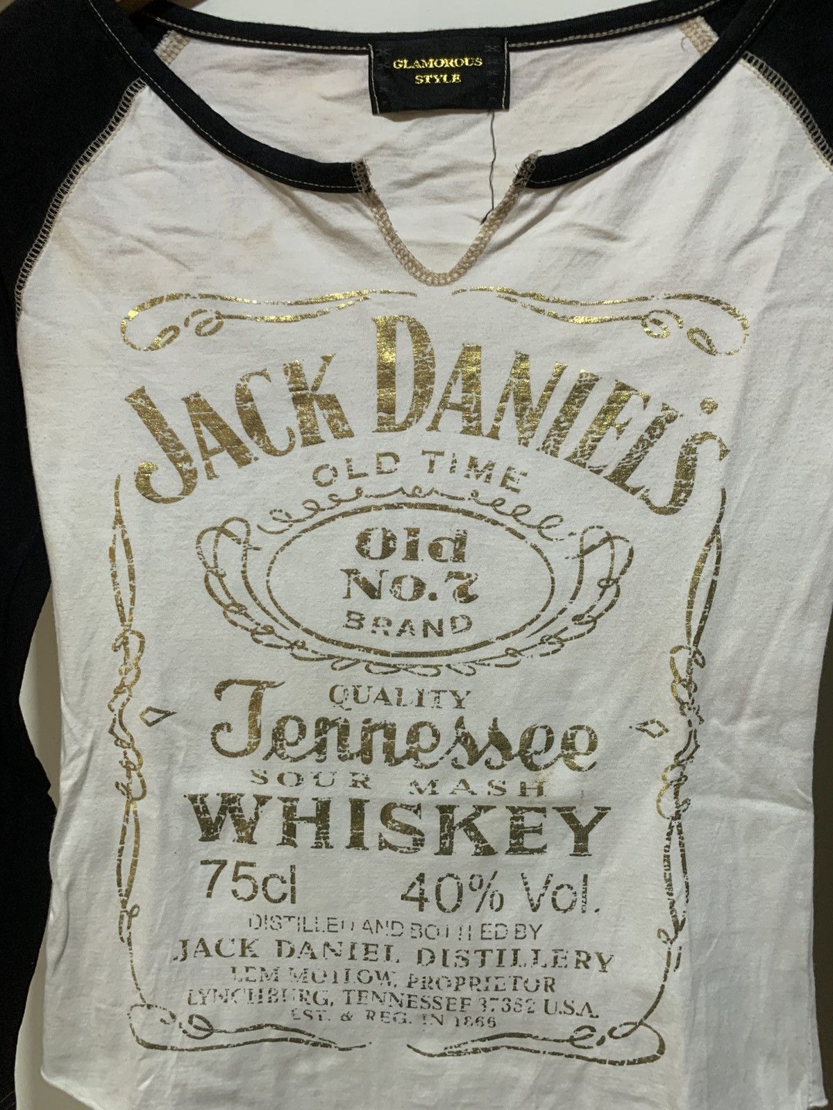 Hysteric Glamour × Undercover Jack Daniel’s By Glamorous Style Longsleeve Tee Shirt Size US M / EU 48-50 / 2 - 5 Thumbnail