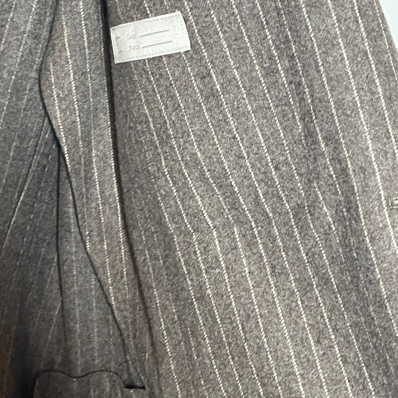 Ermenegildo Zegna Ermenegildo Zegna WOOL CASHMERE Brown Blazer Light Jacket 42 Size 42R - 10 Thumbnail