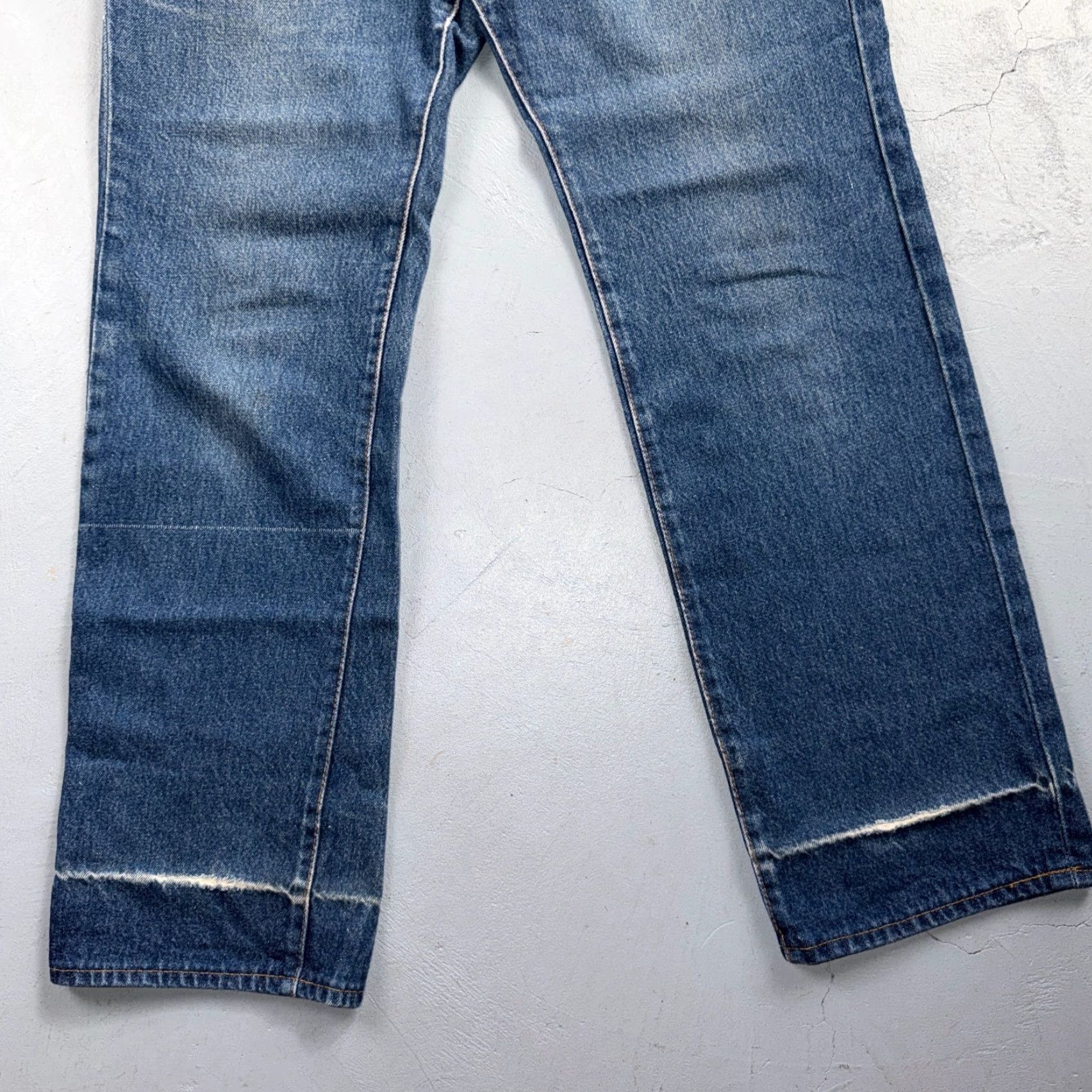 Levi's VINTAGE Levi's 501 Jeans Straight 80s 90s USA High Rise Womens Size 13 Blue 28x31 Size 34" / US 12 / IT 48 - 3 Thumbnail
