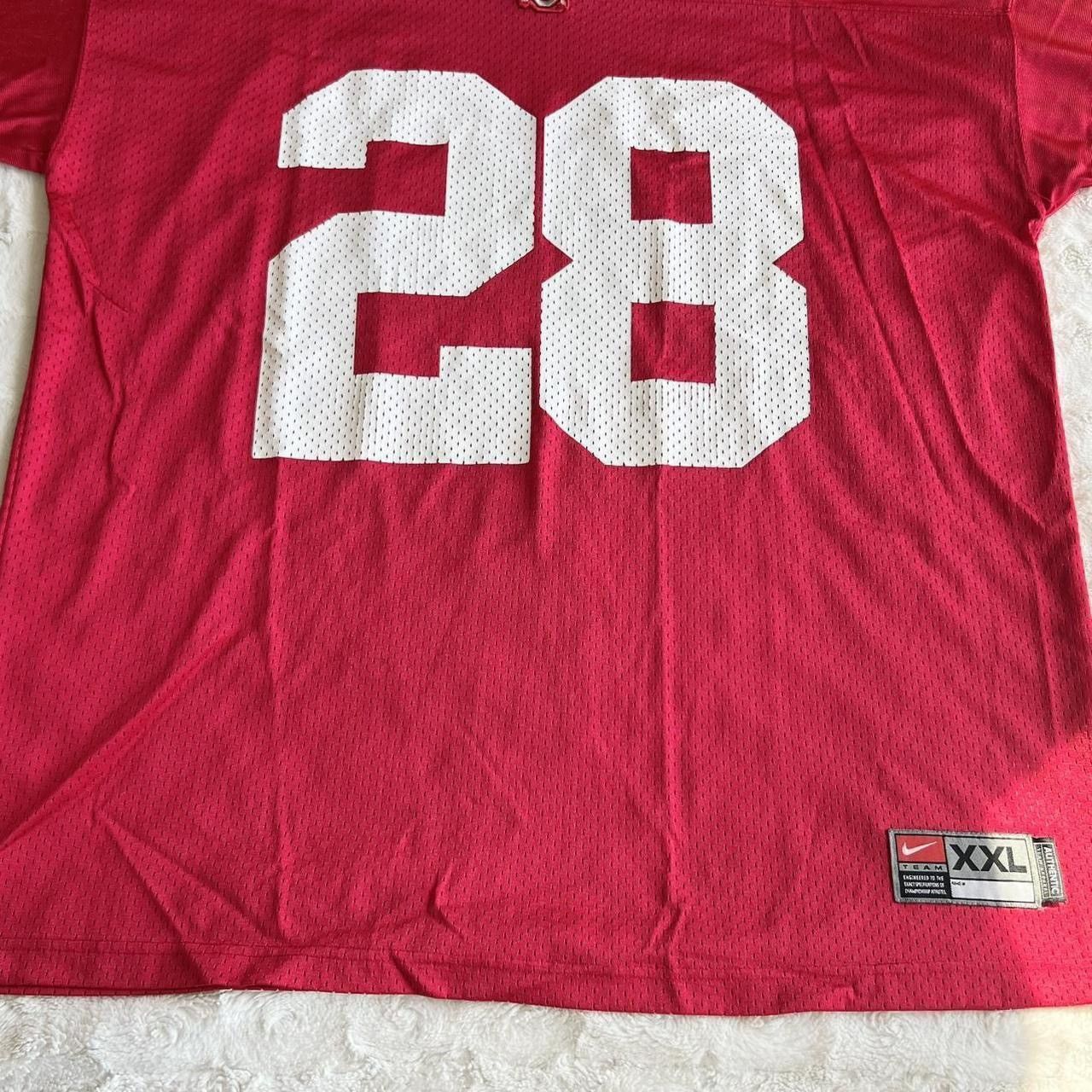 Nike Vintage Ohio State Football Jersey Men XXL Red Nike Buckeyes Size US XXL / EU 58 / 5 - 4 Thumbnail