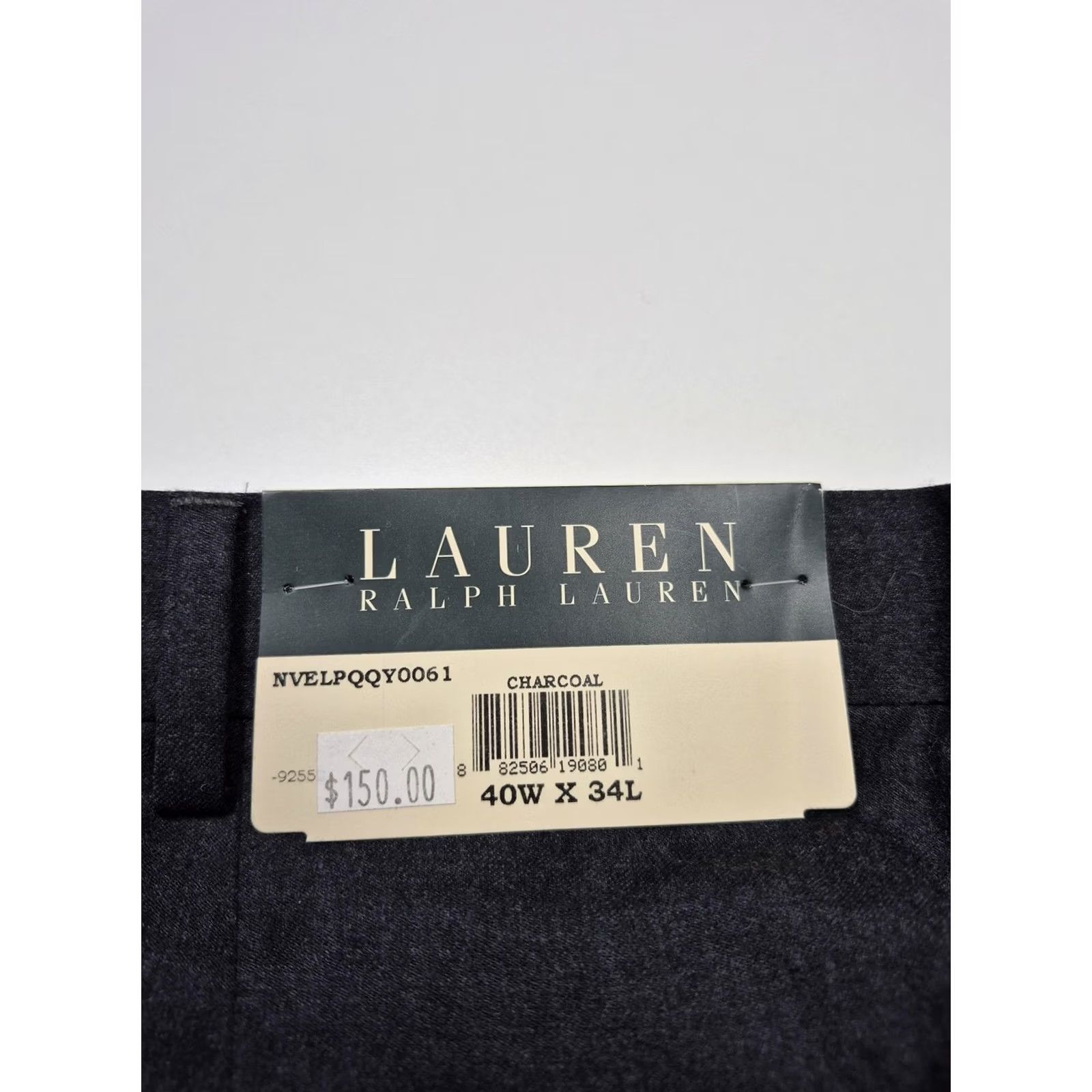 Ralph Lauren Lauren Ralph Dress Mens 40 Gray VTG Pants 40x34 Wool Flat Front NWT Office Size US 40 / EU 56 - 4 Thumbnail