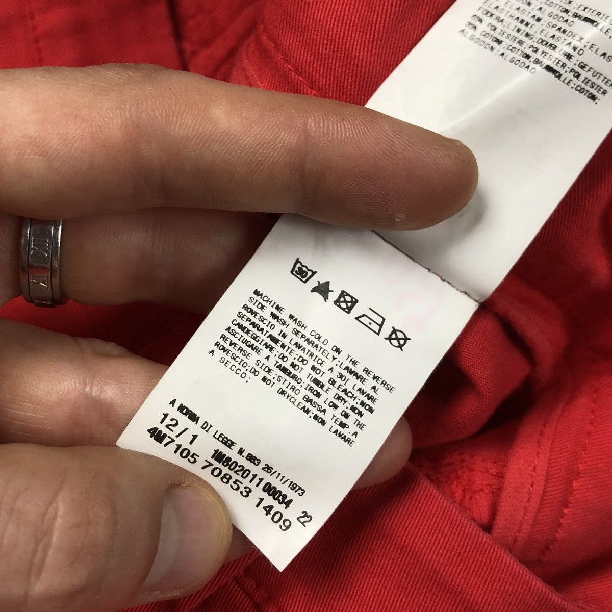 Designer × Pierre Balmain Vintage Pierre Balmain Designer Luxury Zip Jeans y2k hype og Size 26" / US 2 / IT 38 - 12 Thumbnail