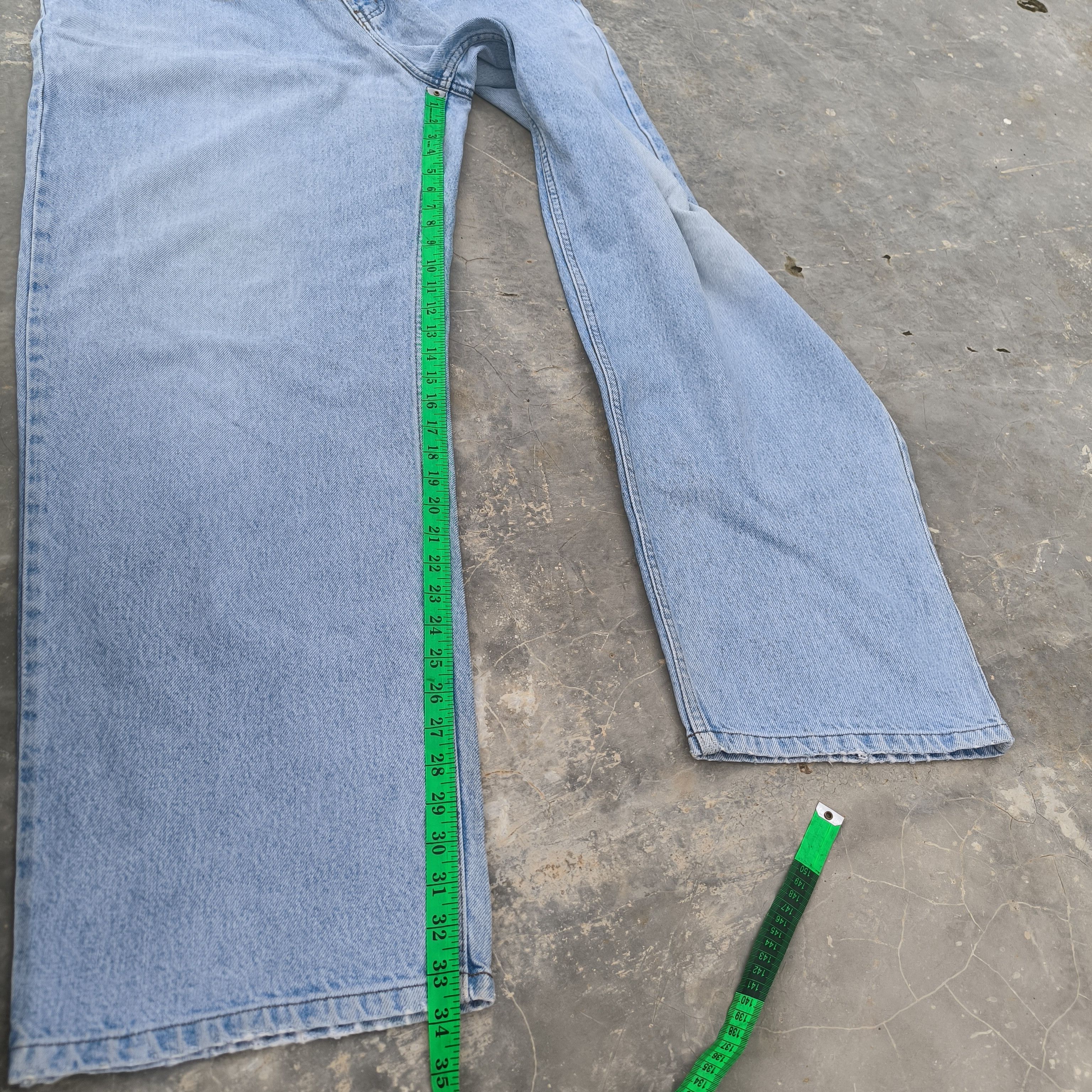 Anchor Blue Vintage baggy jeans anchor blue Size US 42 / EU 58 - 12 Thumbnail