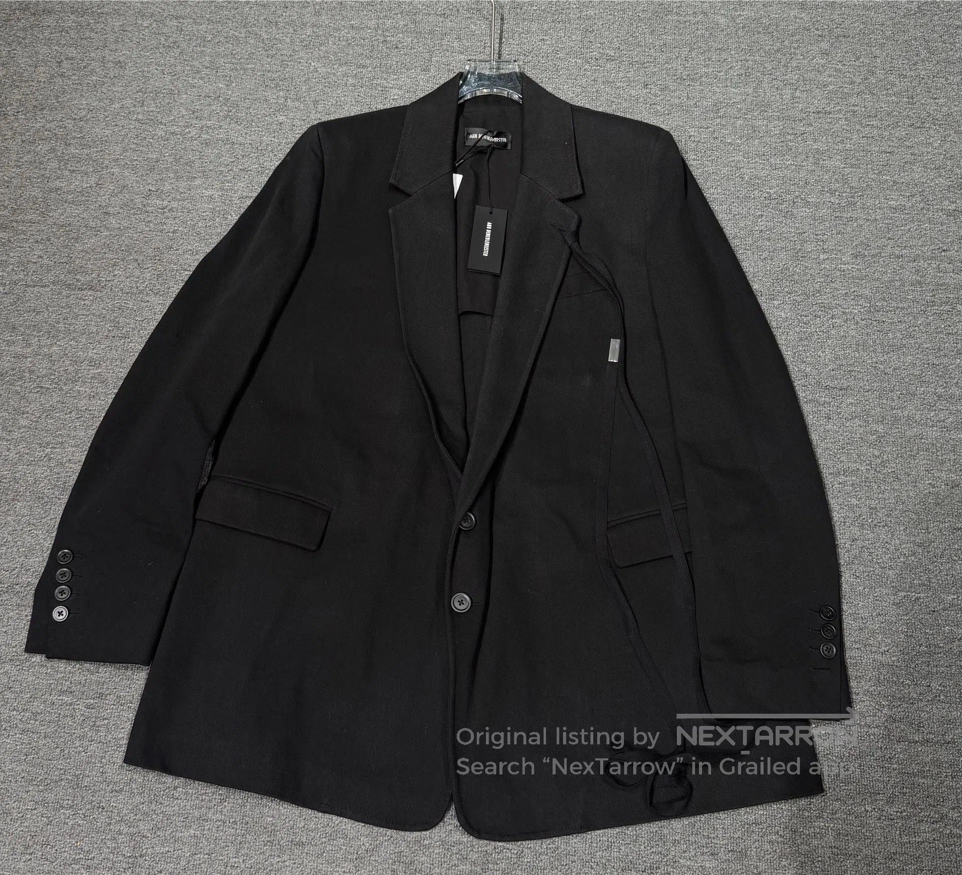 Ann Demeulemeester Ann Demeulemeester Lapel Jacket. Size US XXS / EU 40 - 3 Thumbnail