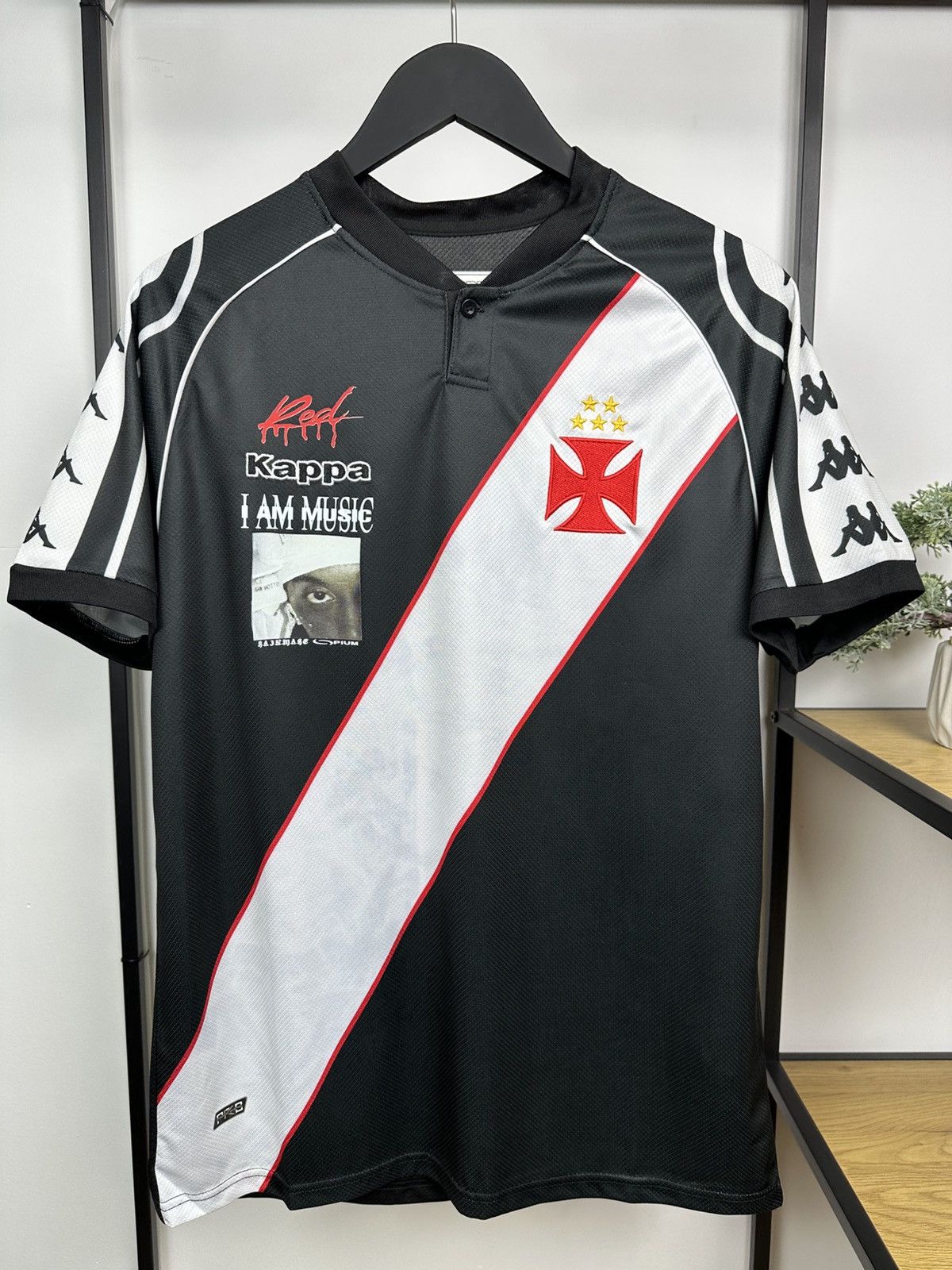 Kappa Playboy Carti x Vasco da Gama Jersey Football Custom T Shirt Size US M / EU 48-50 / 2 - 1 Thumbnail
