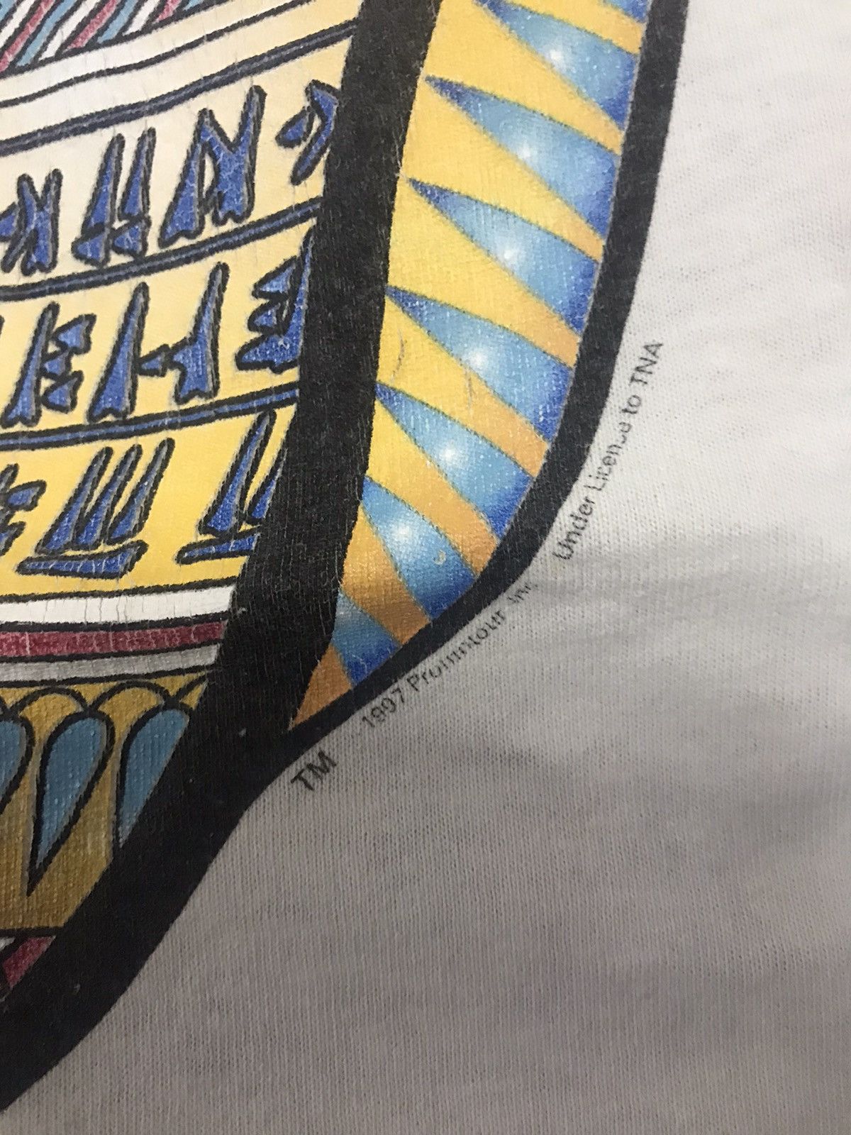 Band Tees × The Rolling Stones × Vintage Vintage The Rolling Stone Bridge To Babylon World Tour Tee Size US L / EU 52-54 / 3 - 4 Thumbnail