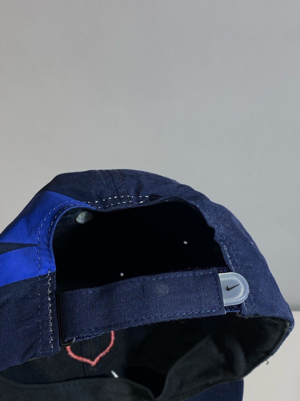 Nike 🔥 VINTAGE 2000s NIKE FRANCE DRIP RUGBY TEAM SWOOSH NYLON CAP Size ONE SIZE - 7 Thumbnail