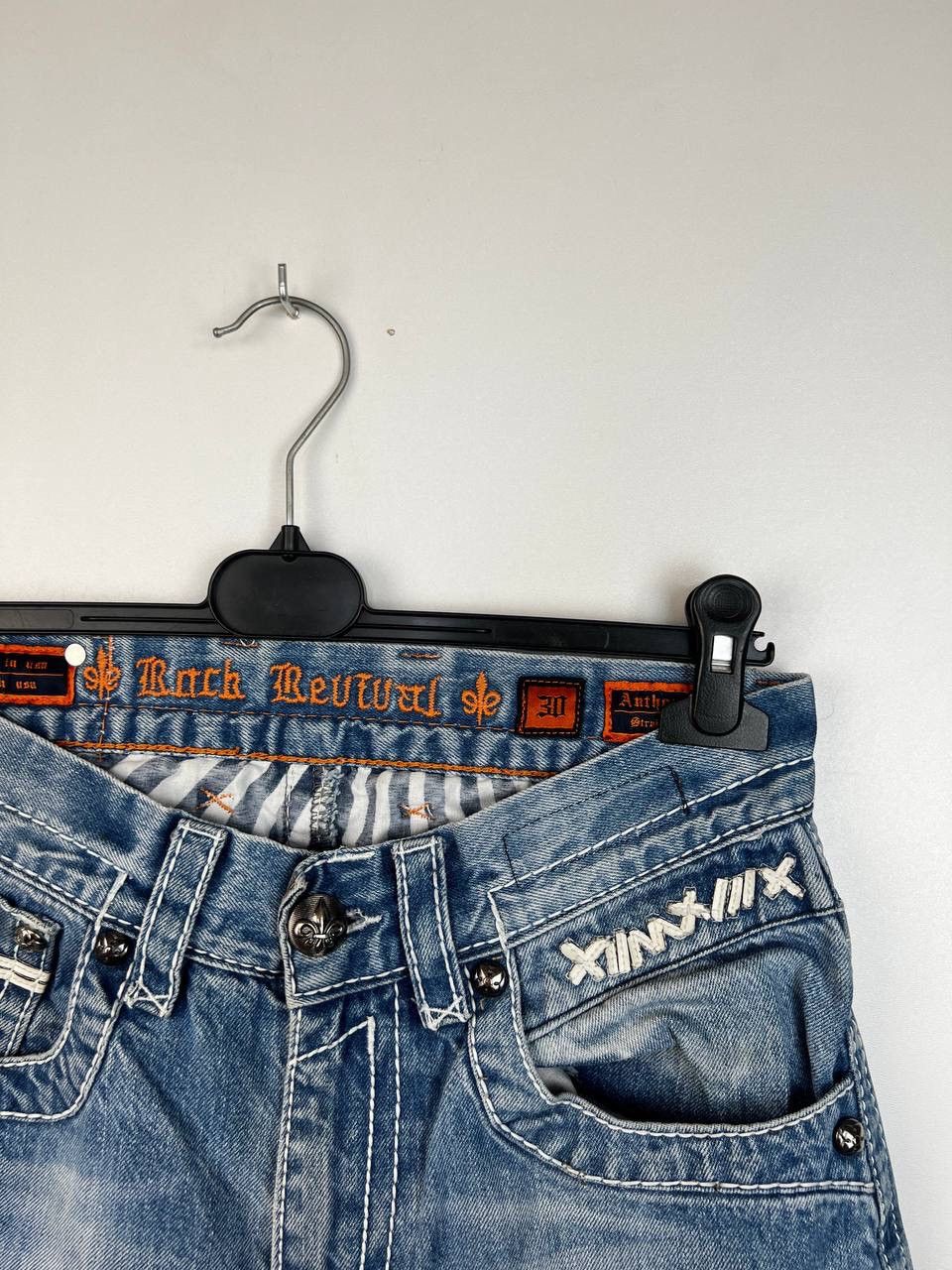 Band Tees Rock Revival Crazy vintage denim size 30 Size US 30 / EU 46 - 3 Thumbnail