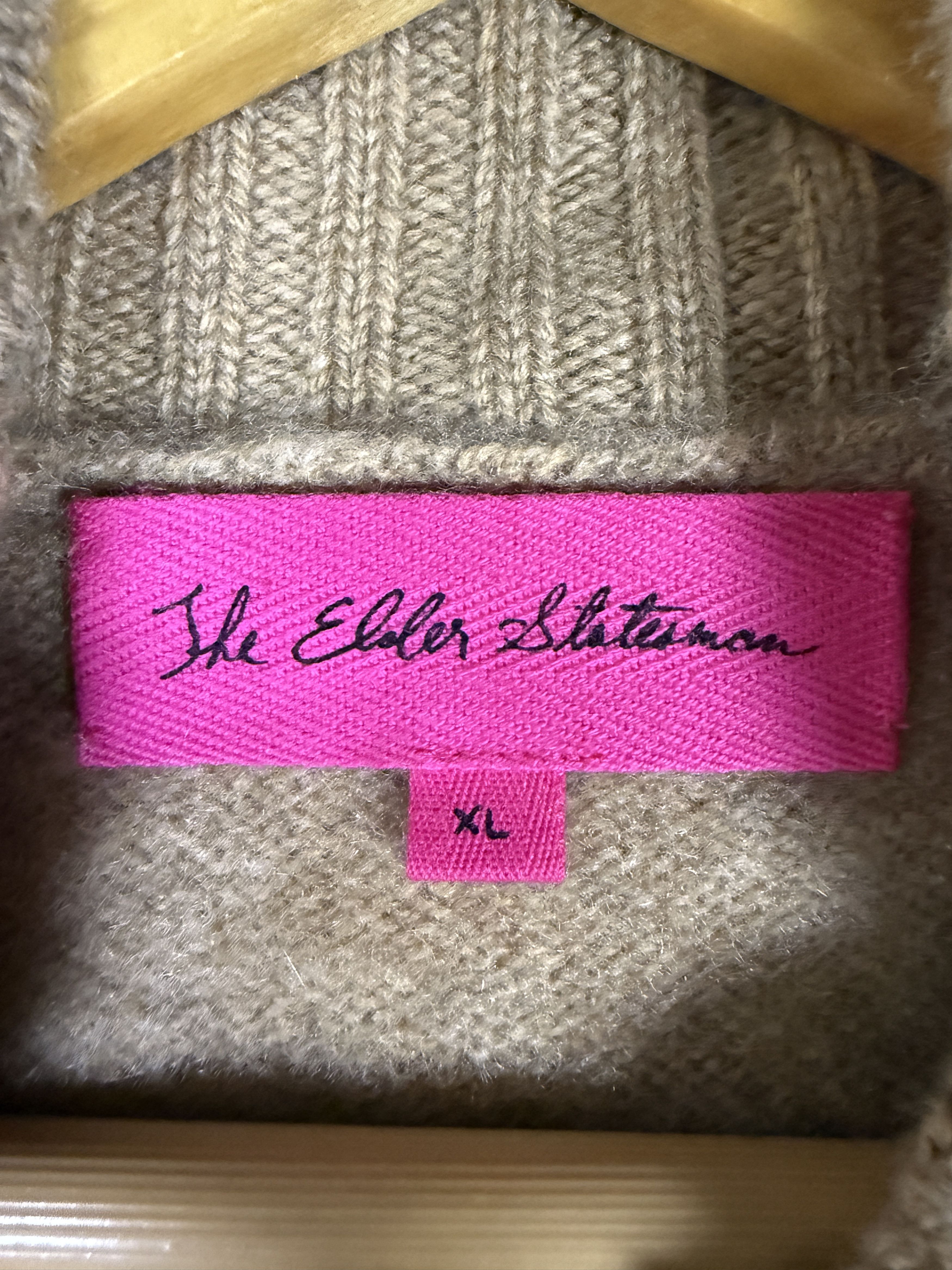 The Elder Statesman $1275 The Elder Statesman Relaxed Cashmere Turtleneck Size US XL / EU 56 / 4 - 3 Thumbnail