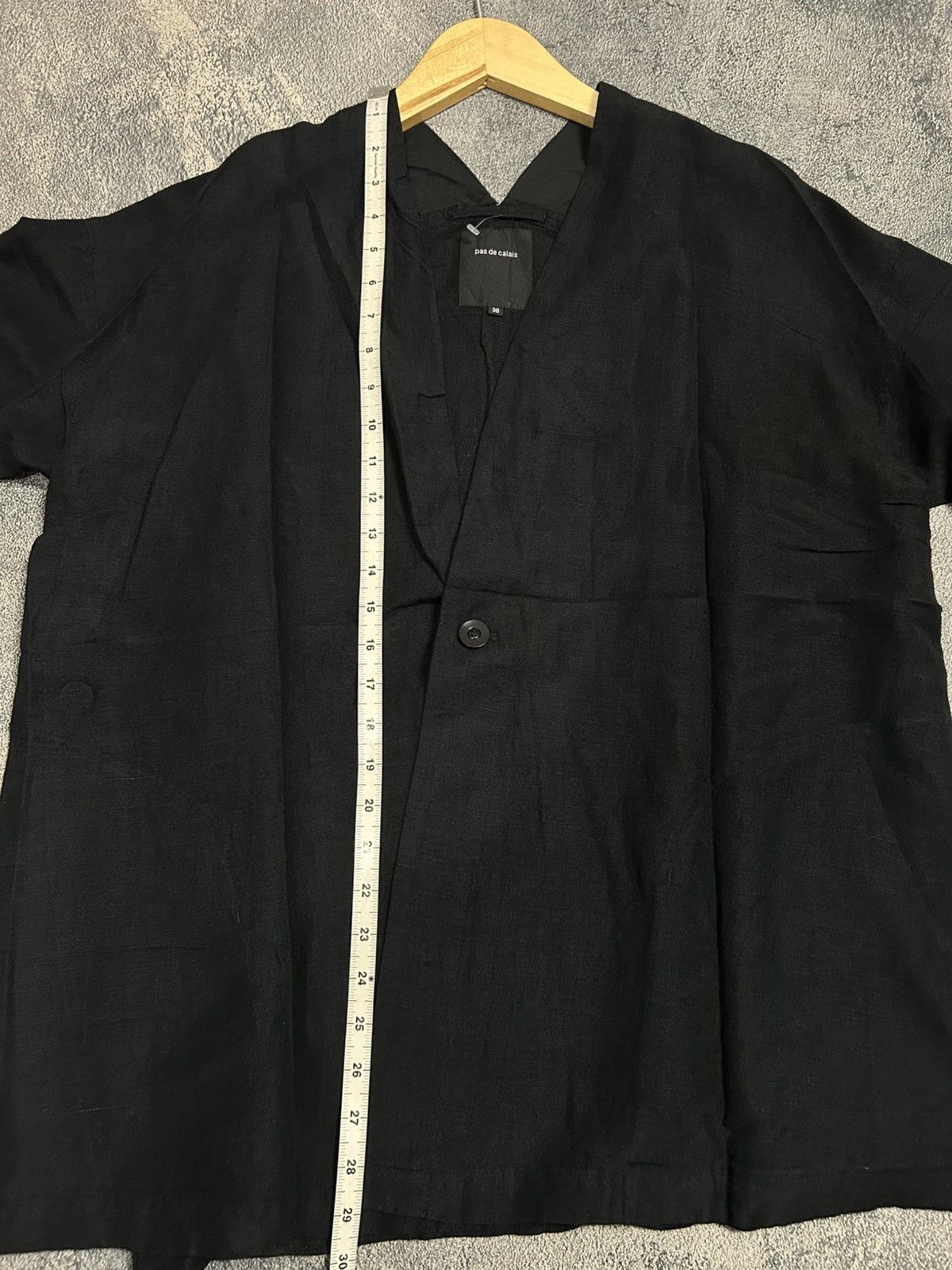 Pas de Calais PAS DE CALAIS BAZER - BLACK Size XS / US 0-2 / IT 36-38 - 8 Thumbnail