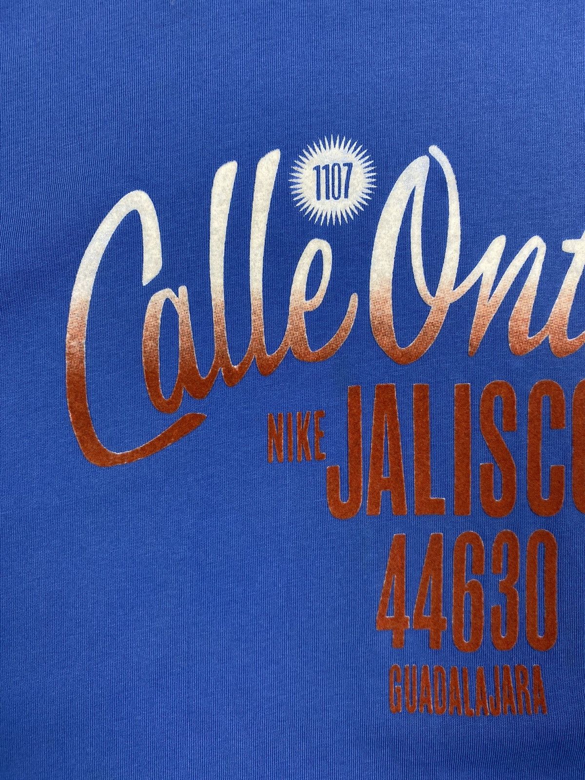 Nike Vintage 90 Nike Calle Ontario Jalisco Mexico Swoosh T Shirt Size US XL / EU 56 / 4 - 6 Thumbnail