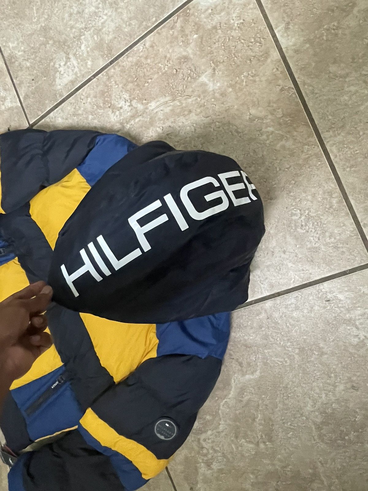 Tommy Hilfiger Tommy Hilfiger Puffer Jacket Yellow & Blue Size US S / EU 44-46 / 1 - 4 Thumbnail