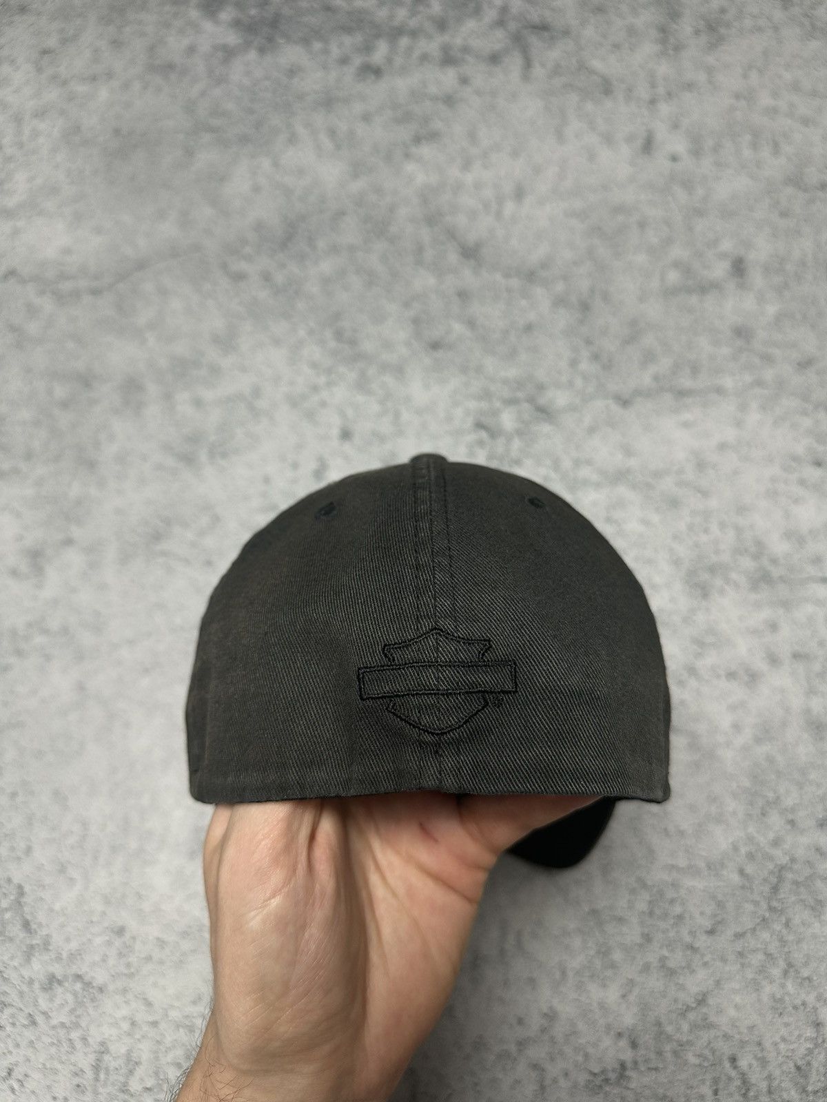 Vintage Vintage Harley Davidson Faded Flexfit Cap Size ONE SIZE - 8 Thumbnail