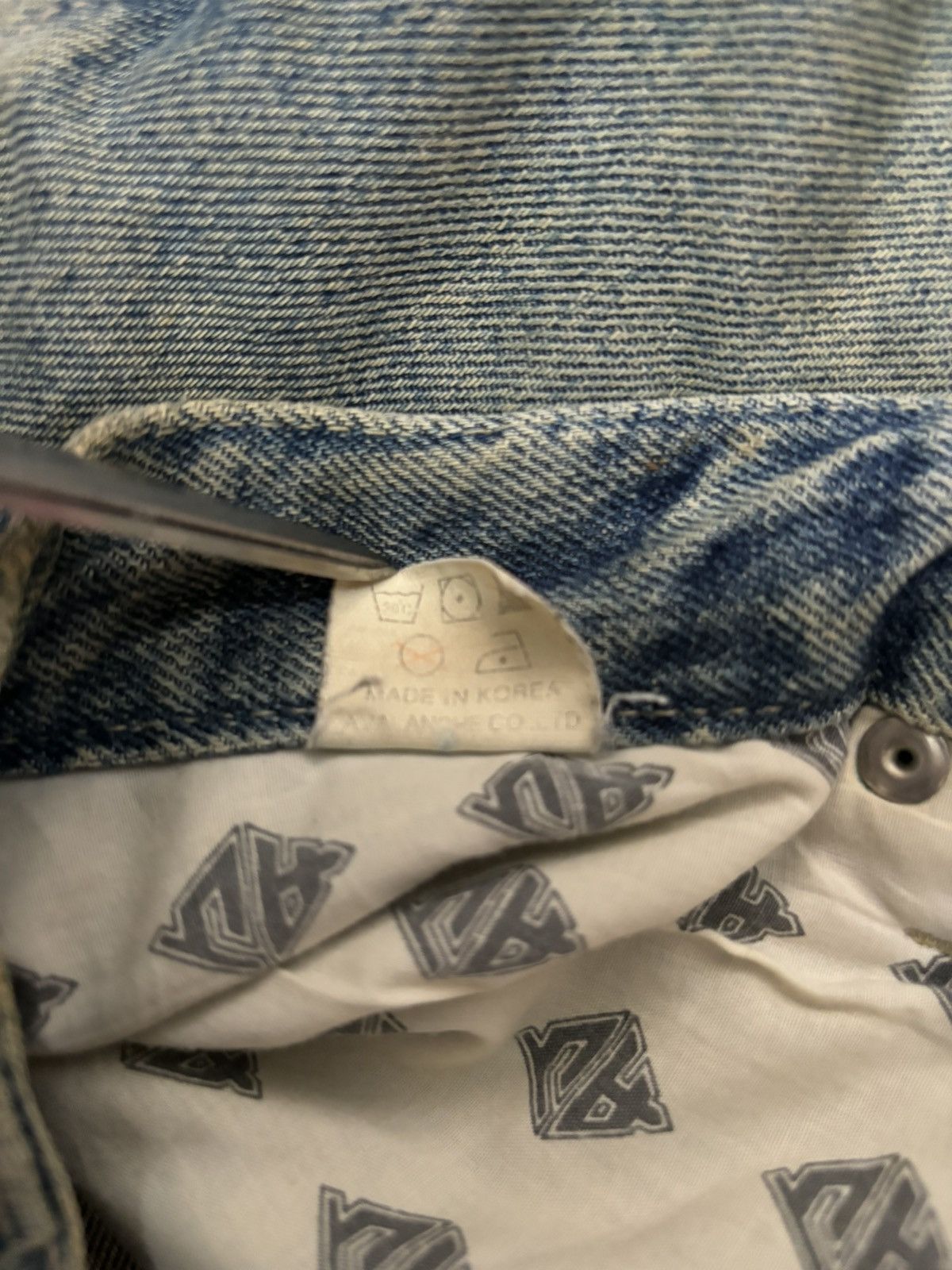Southpole Vintage Assassyn Jeanz Mud Wash Utility Baggy Grunge Jeans Size US 34 / EU 50 - 25 Thumbnail