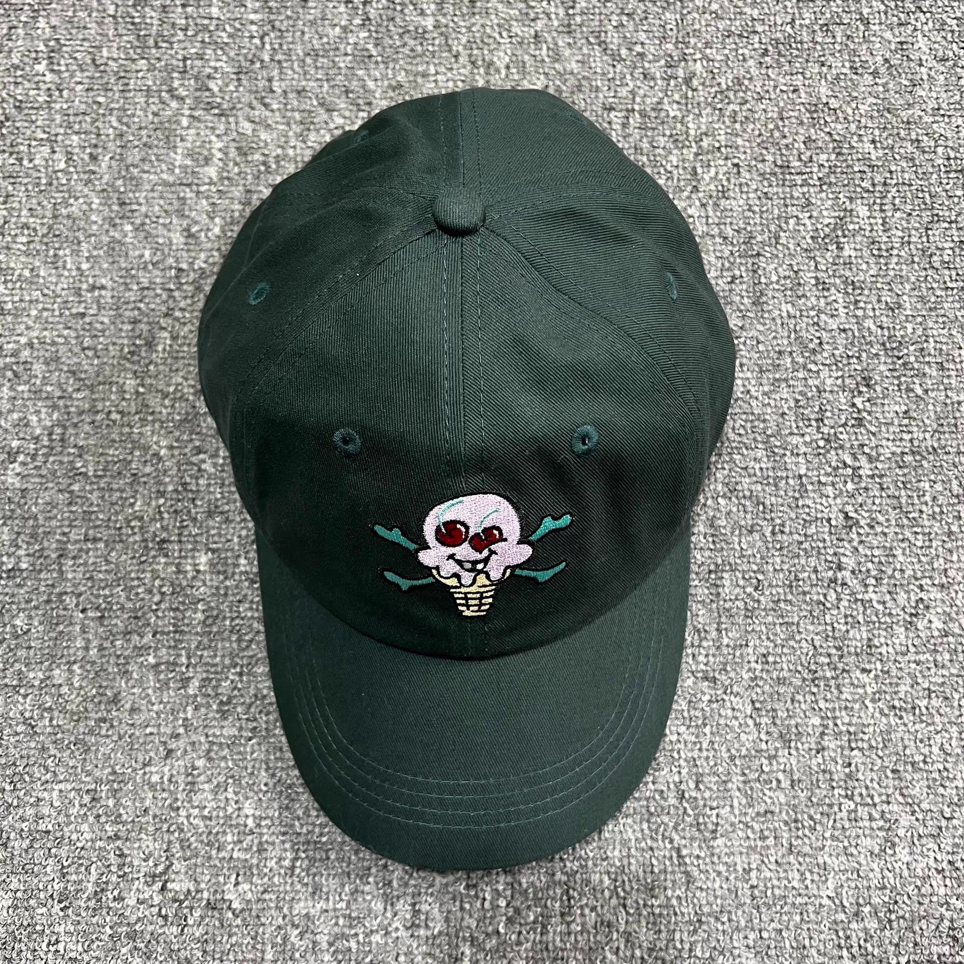 Billionaire Boys Club BBCICECREAMEmbroidered IceCreamCurved Brim Baseball Cap Q7 Size ONE SIZE - 7 Thumbnail
