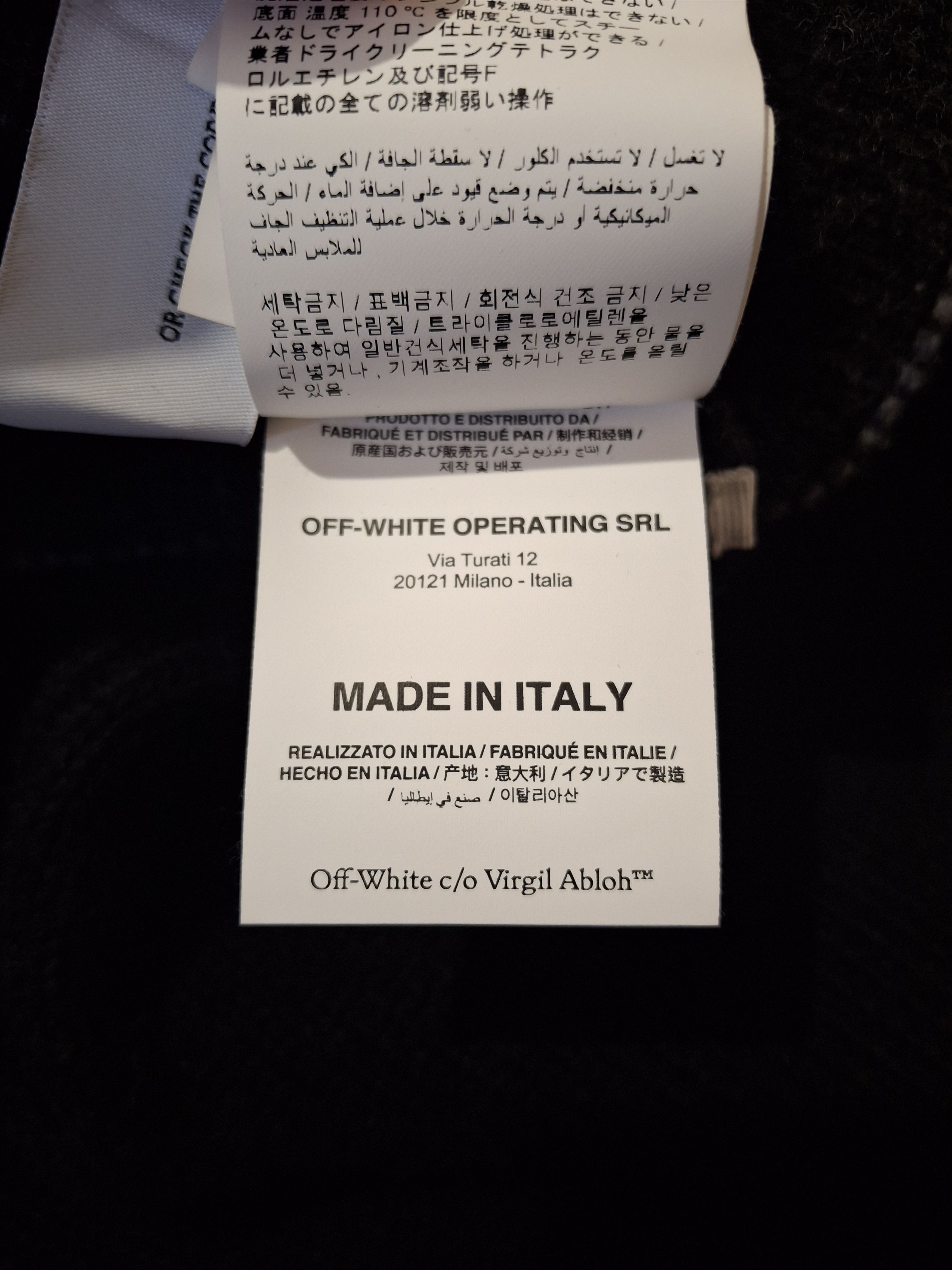 Off-White Off-White Blocked Logo Black Knit Jumper Size US M / EU 48-50 / 2 - 6 Thumbnail