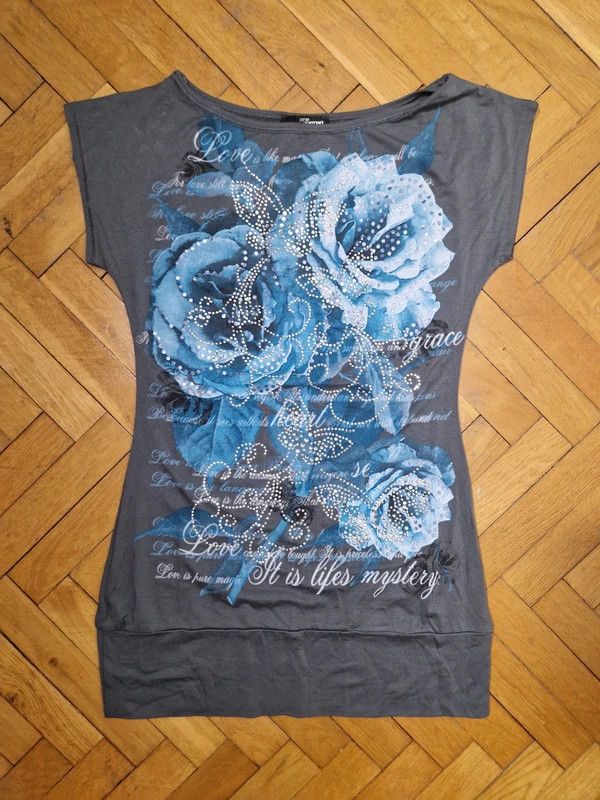 Hysteric Glamour vintage Jane Norman crystals y2k 2000s goth top Size XL / US 12-14 / IT 48-50 - 6 Thumbnail