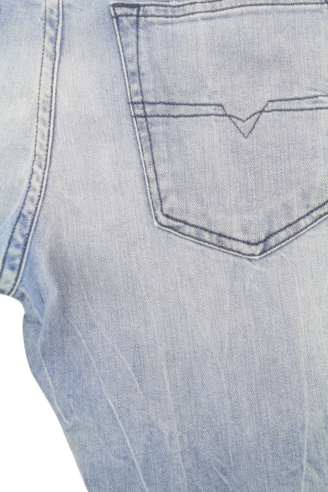 Diesel BUSTER 081AL W27/L32 Blue Faded Slim Tapered Jeans 89133 Size US 27 - 11 Thumbnail