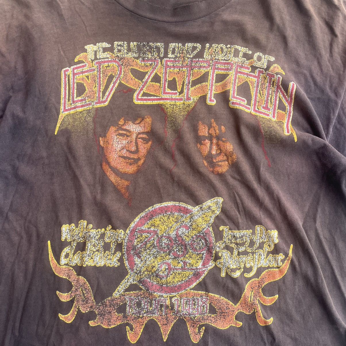 Vintage Distressed Band Tee Size US XL / EU 56 / 4 - 2 Thumbnail