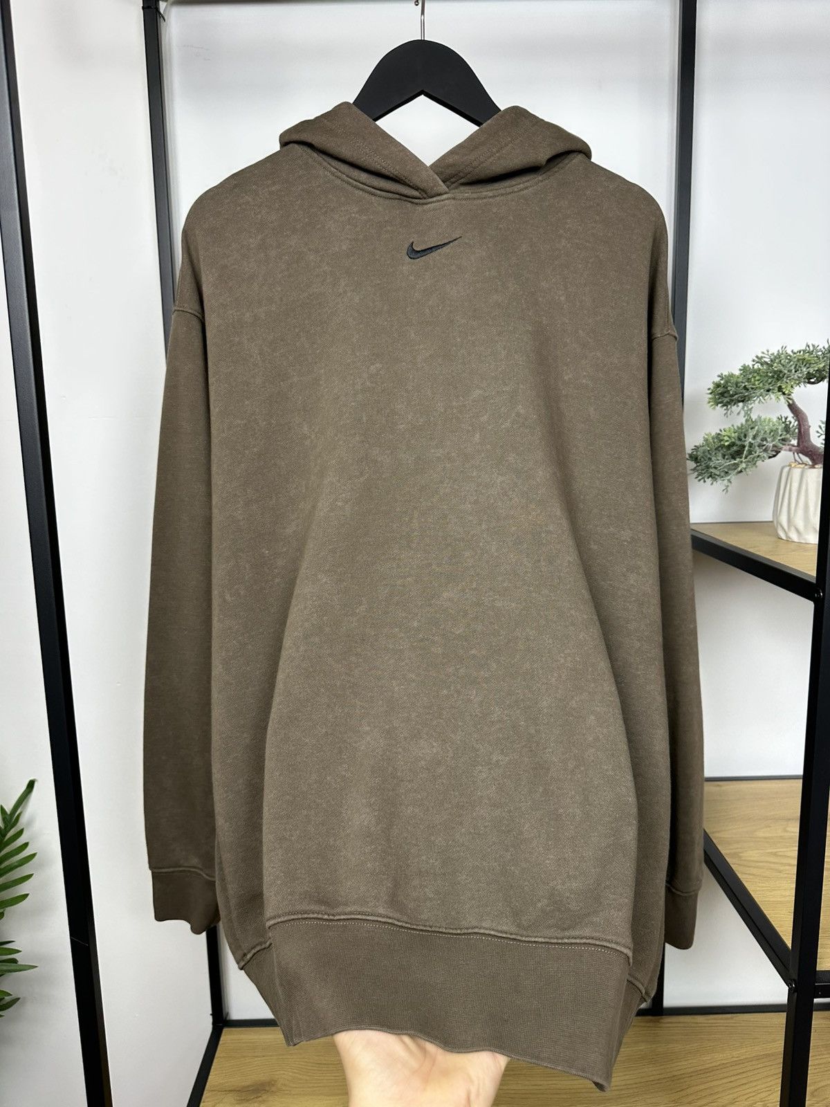 Nike Nike NSW Essential Washed Fleece Hoodie L Size Oversized Size US L / EU 52-54 / 3 - 5 Thumbnail