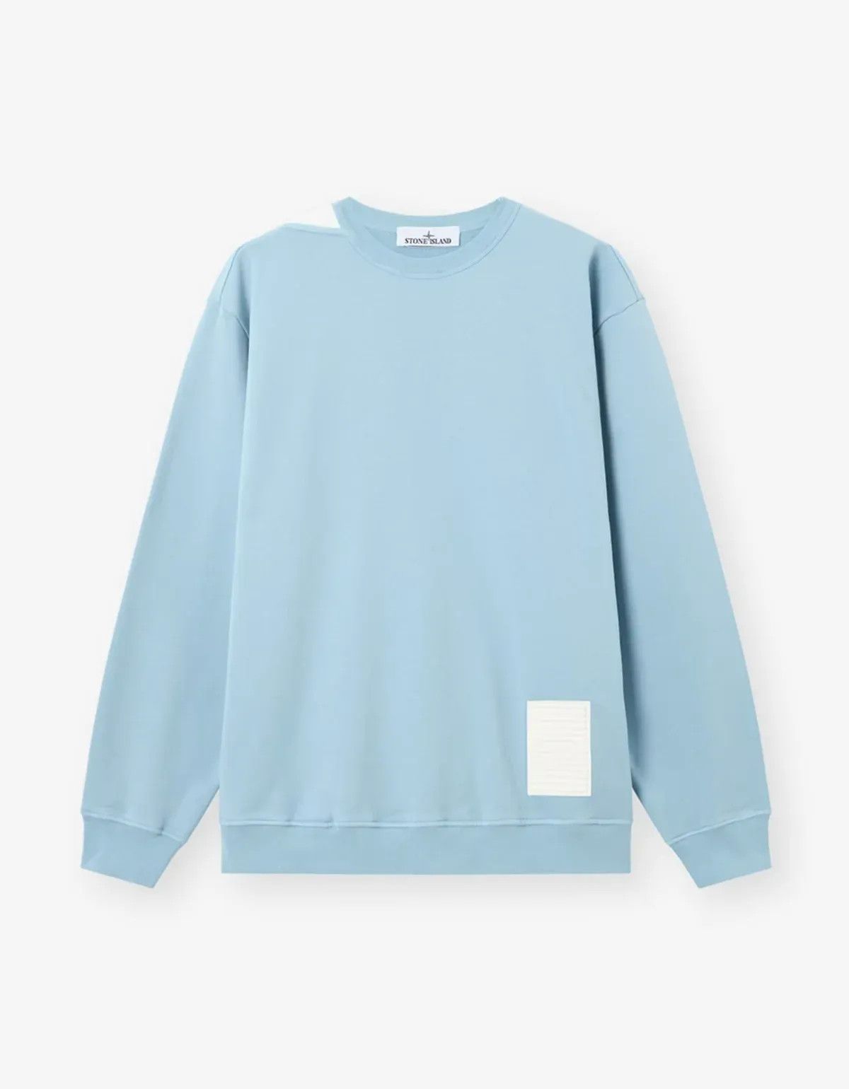 Stone Island Stone Island Marina Blue Reflective Detail Sweatshirt Size US M / EU 48-50 / 2 - 1 Thumbnail