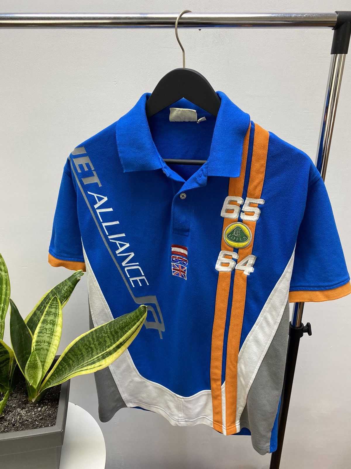 Formula 1 Lotus Jetalliance Racing Polo T Shirt Nascar Formula One 1 Size US XL / EU 56 / 4 - 5 Thumbnail