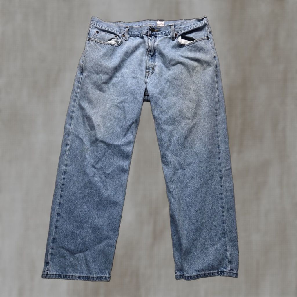 Faded Glory Faded Glory Jeans Denim Pants Regular Straight Adult Men's 40 x 30 Blue Color Jeans Pants Straight Mens 40 30 Size US 40 / EU 56 - 1 Thumbnail