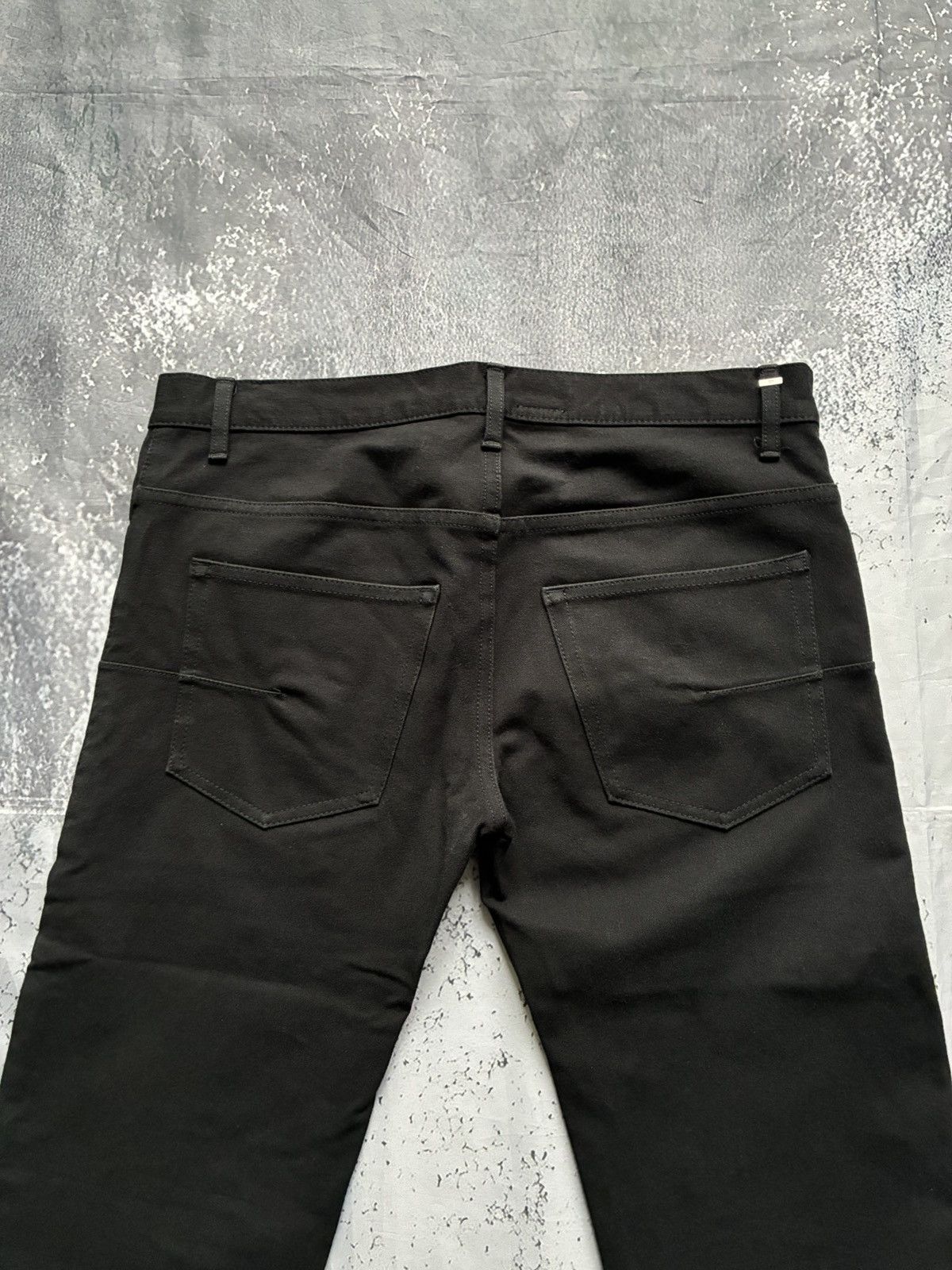 Dior Dior Japan Hedi Slimane Black Skinny Pants Size US 29 - 6 Thumbnail