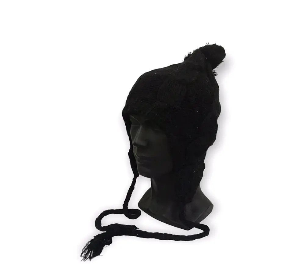 Comme Ca Ism Comme Ca Ism Plain Earflap Beanie Hat Size ONE SIZE - 1 Thumbnail