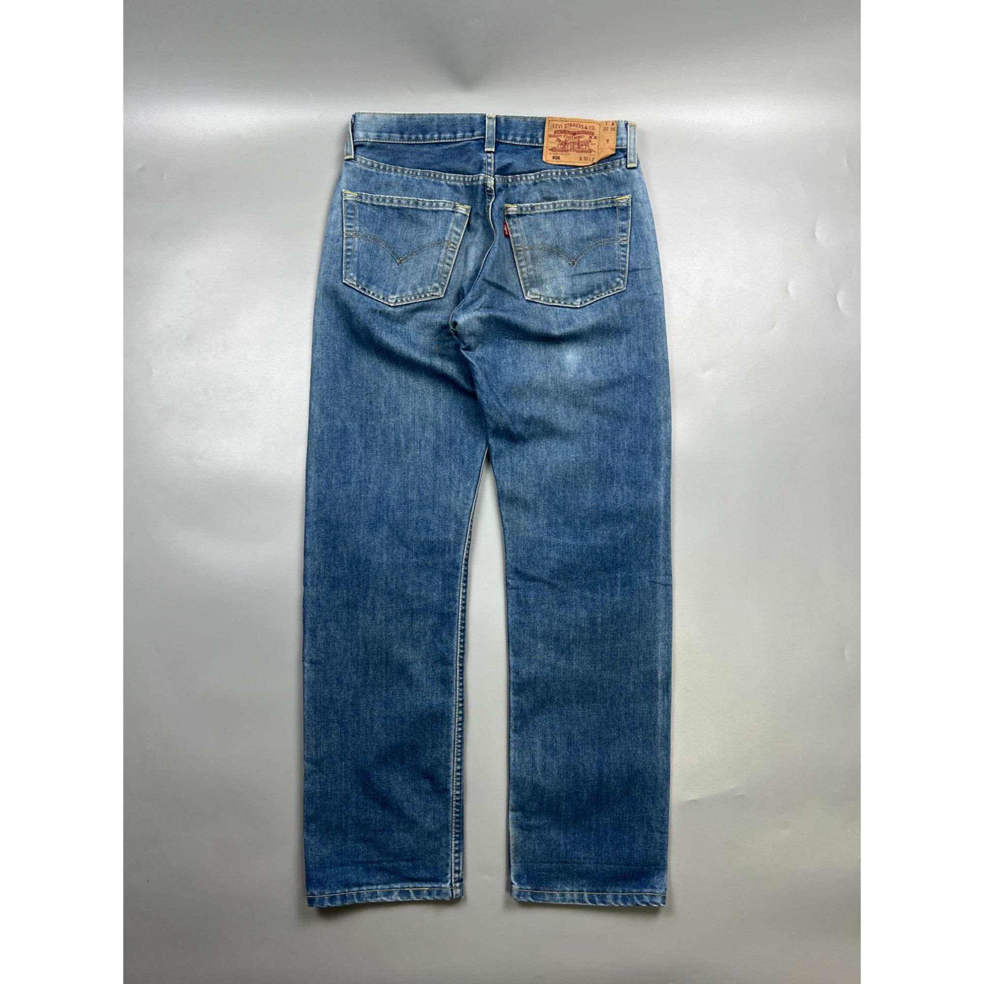 Levi's Levi’s 501 Made in UK Denim Jeans Pants (Y0904) Size US 32 / EU 48 - 11 Thumbnail