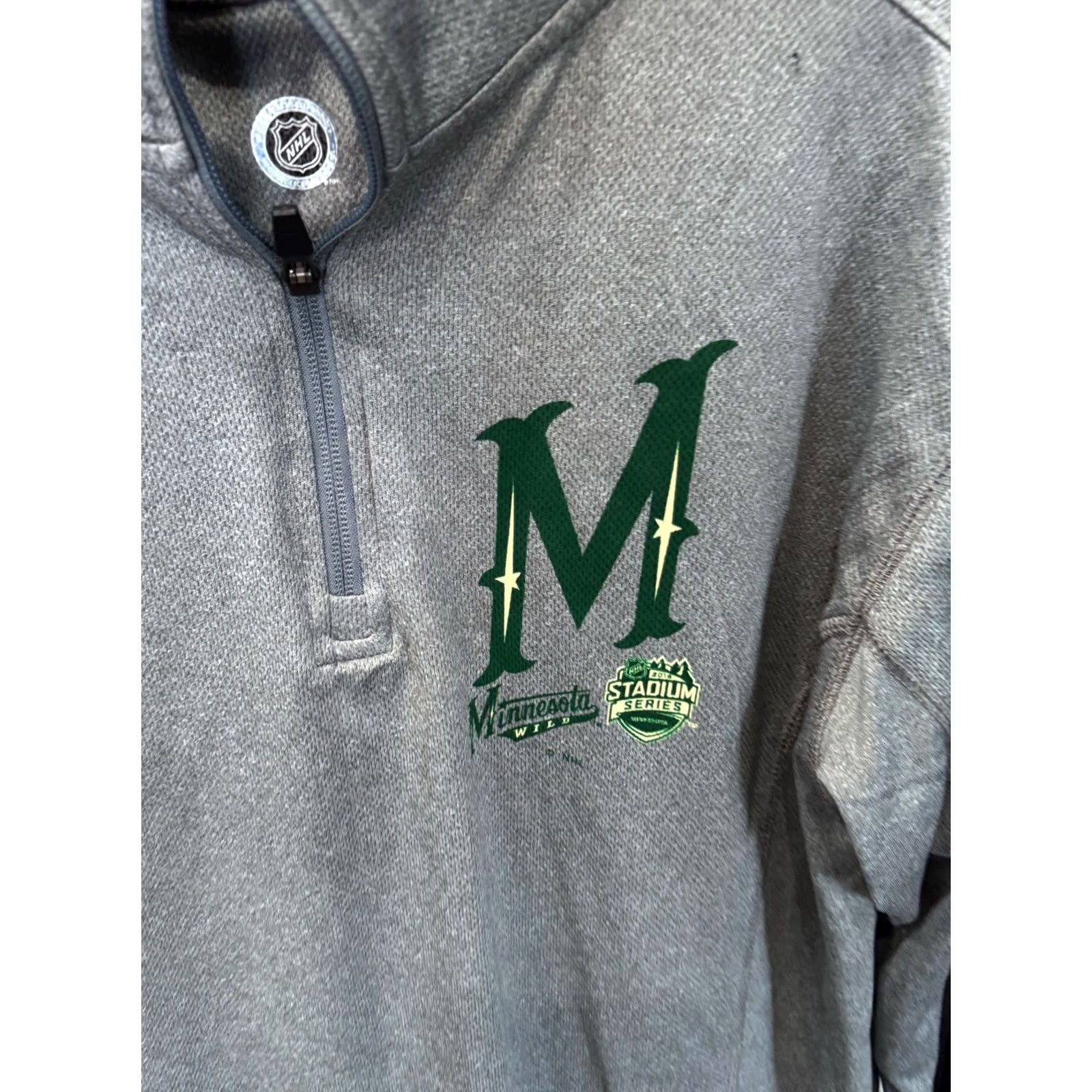 NHL NHL Minnesota Wild Stadium SHIRT Small S Mens Multicolor Long Sleeve Casual Sports Fan Gear Size US S / EU 44-46 / 1 - 2 Thumbnail