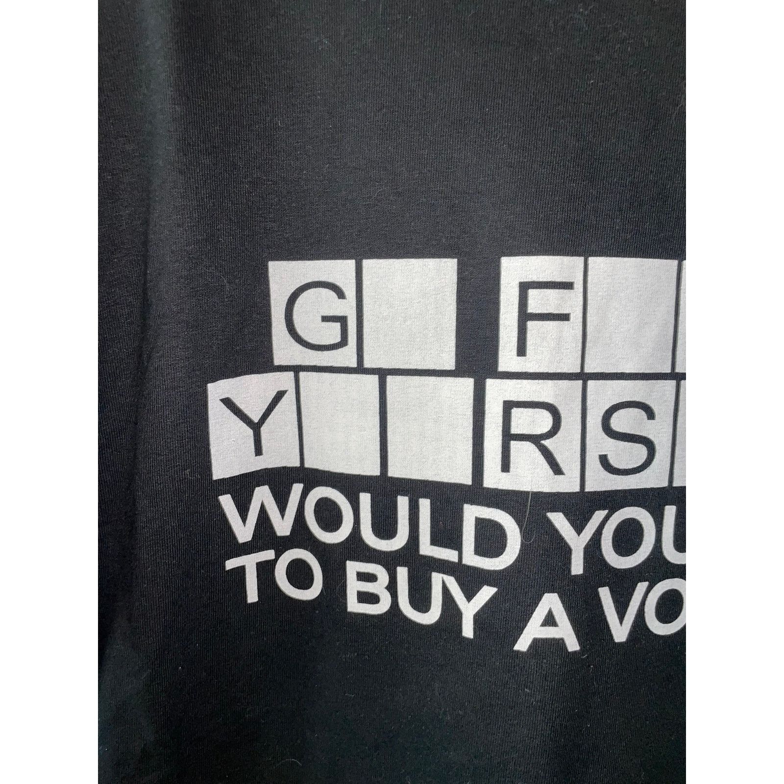 Gildan Y2K Go F Yourself Buy A Vowel Wheel Of Fortune Shirt XL Size US XL / EU 56 / 4 - 2 Thumbnail