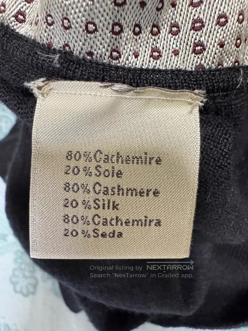Hermes Hermes Cashmere Cardigan, 80% Cashmere + 20% Mulberry Silk Size US S / EU 44-46 / 1 - 8 Thumbnail