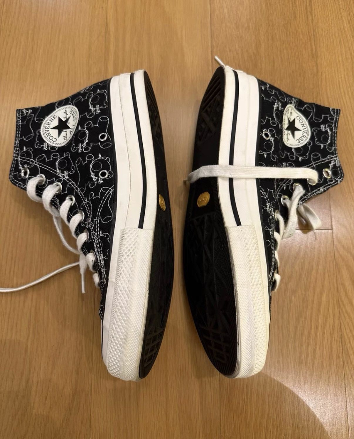 Undercover Undercover x Converse collaboration canvas sneakers Size US 8.5 / EU 41-42 - 2 Thumbnail