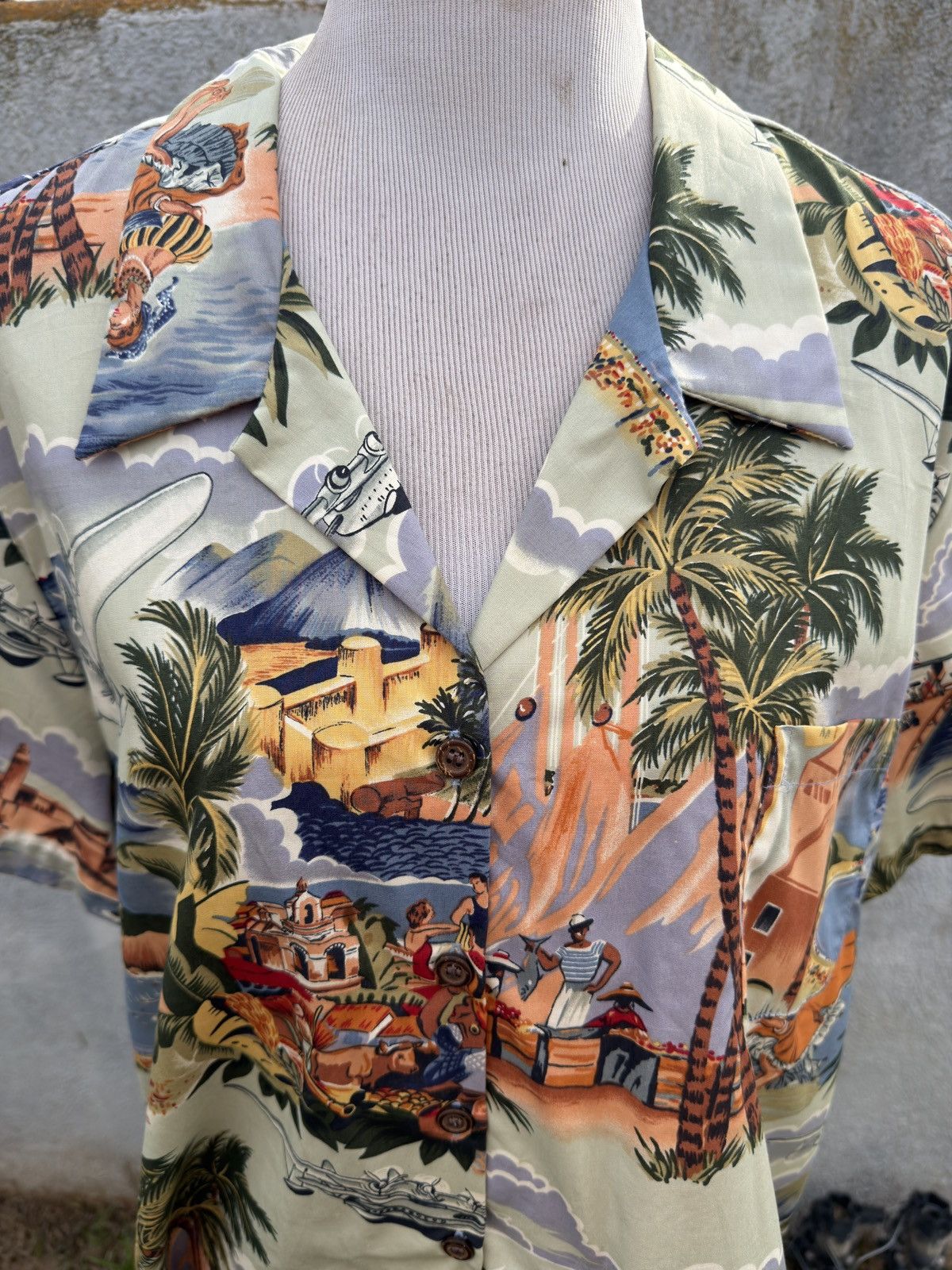 Reyn Spooner PreOwned Reyn Spooner Multicolored Hawaiian Shirt Womens XXL Size XXL / US 16-18 / IT 52-54 - 3 Thumbnail