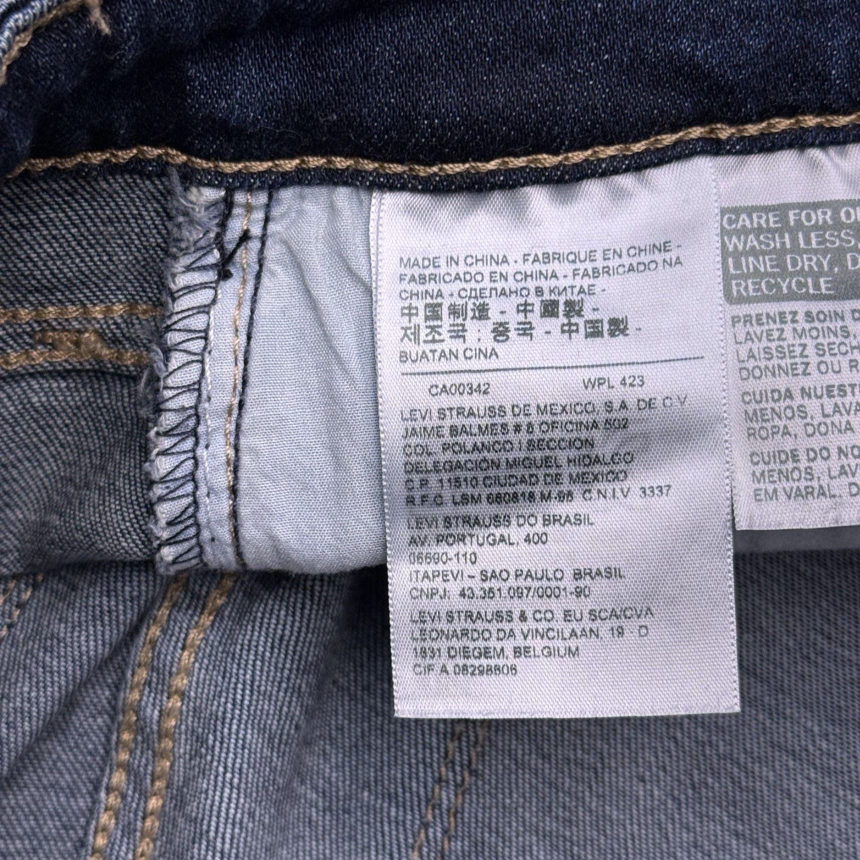 Levi's Levi's 721 High Rise Skinny Jeans Womens 28 Blue Distressed Stretch Denim Slim 5-Pocket Modern Vintage? No (but avoid adding). Size 28" / US 6 / IT 42 - 5 Thumbnail