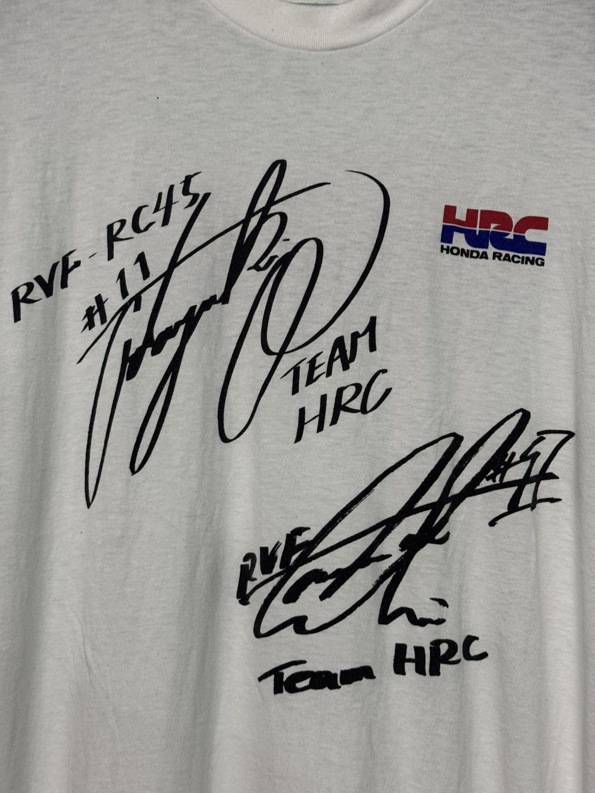 Gear for Sports HONDA RACING HRC OFFICIAL SHIRT WITH PRINTED SIGNATURE Size US M / EU 48-50 / 2 - 8 Thumbnail