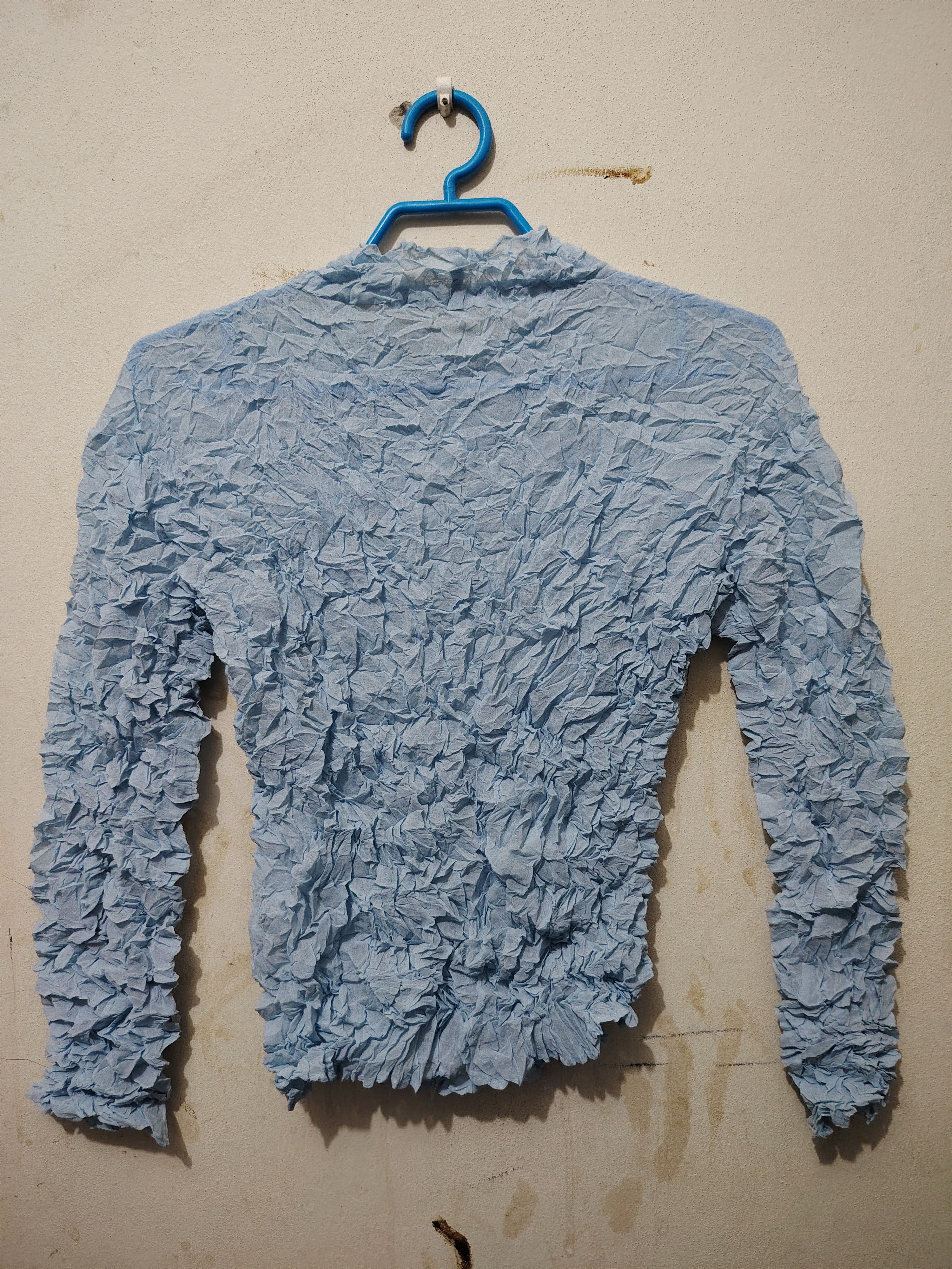 Pleats Please Issey Miyake Rare Japanese Wrinqle Pleats Inspired issey miyake design Size S / US 4 / IT 40 - 7 Thumbnail