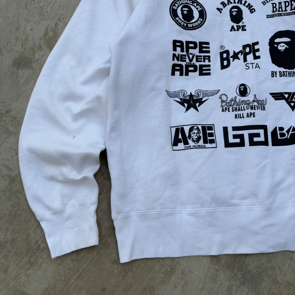 Bape Bape Logo Zip up Hoodie Size US XL / EU 56 / 4 - 19 Thumbnail