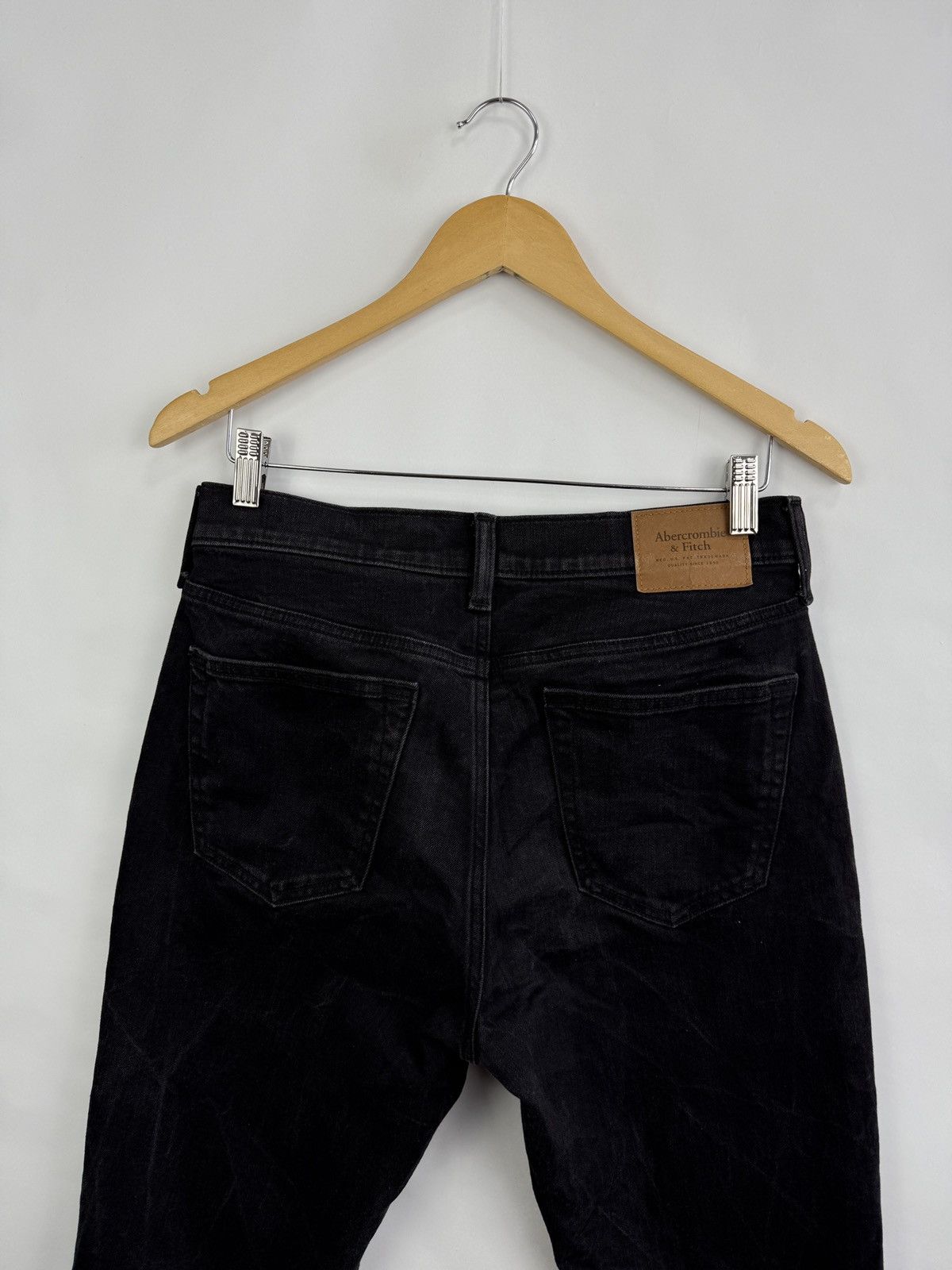 Abercrombie & Fitch 🇺🇸 Y2K Abercrombie Fitch Athletic Slim Stretch Jeans Opium Size US 30 / EU 46 - 4 Thumbnail