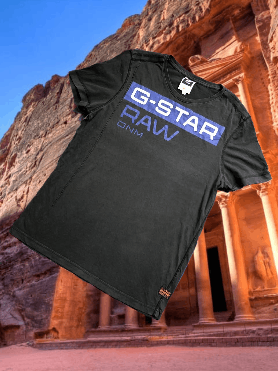 G-Star Streetwear T-Shirt G-Star Raw big logo Y2K Vintage Size US M / EU 48-50 / 2 - 1 Thumbnail